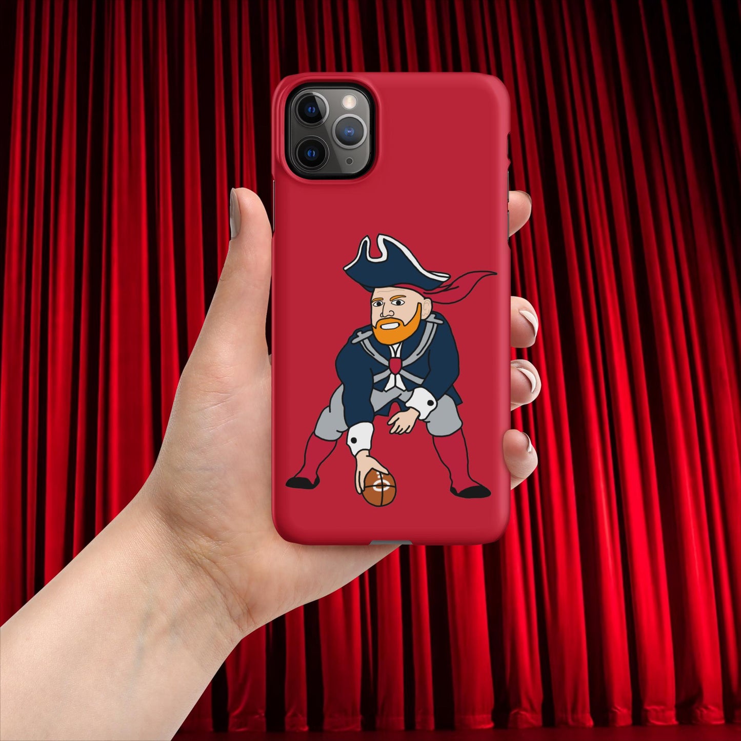 Bill Burrdy New England Patriots NFL Tom Brady Bill Burr Snap case for iPhone Matte iPhone 11 Pro Max American Football Bill Burr Monday Morning Podcast New England Patriots NFL Podcasts Stand-up Comedy Next Cult Brand