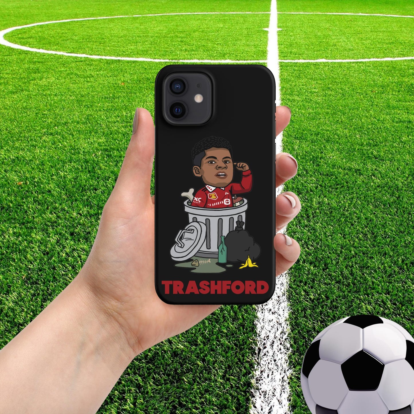 Trashford Marcus Rashford Manchester United Gift Man United Gift Marcus Rashford Snap case for iPhone Next Cult Brand