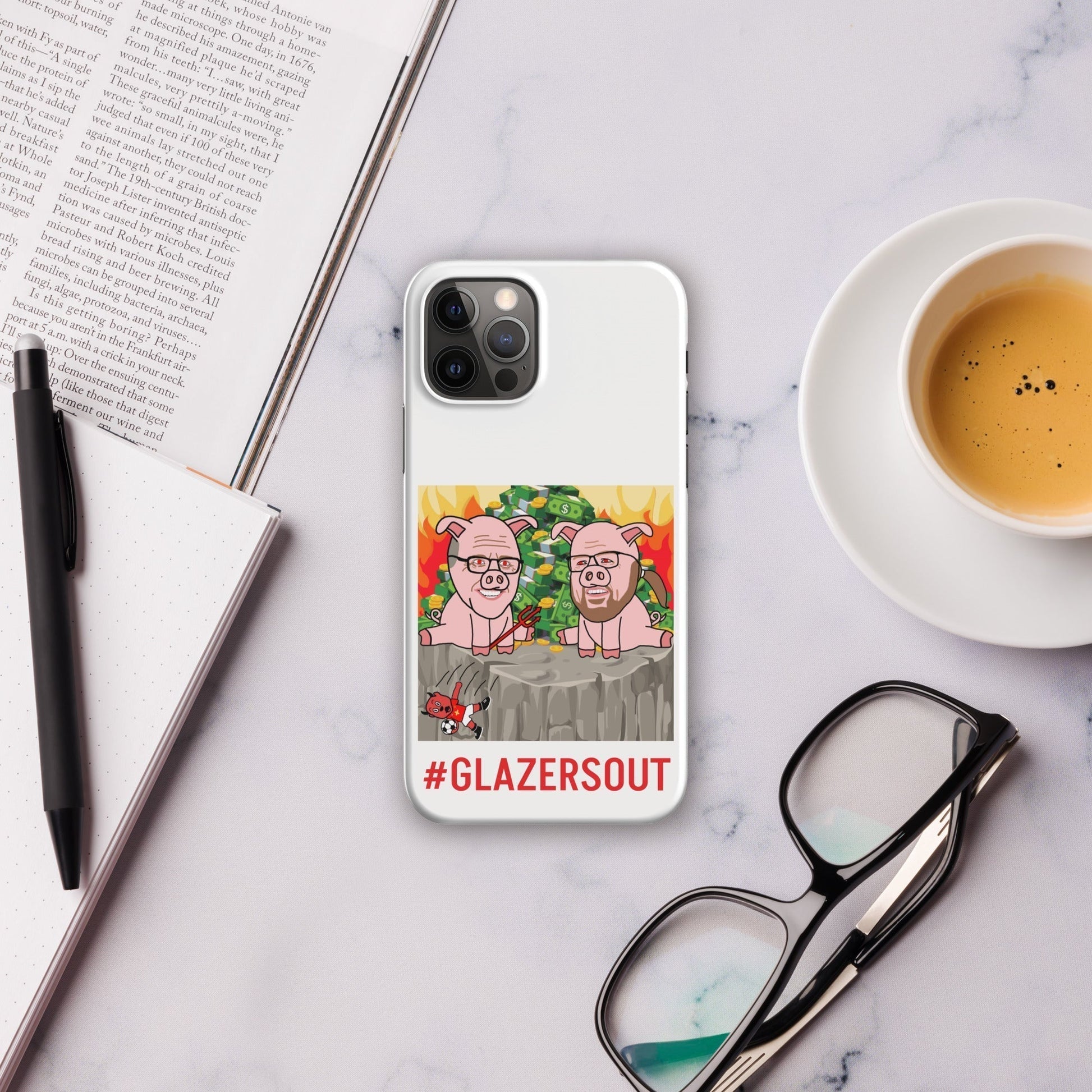 Glazers Out Manchester United Snap Case for iPhone®, #GlazersOut Next Cult Brand Football, GlazersOut, Manchester United