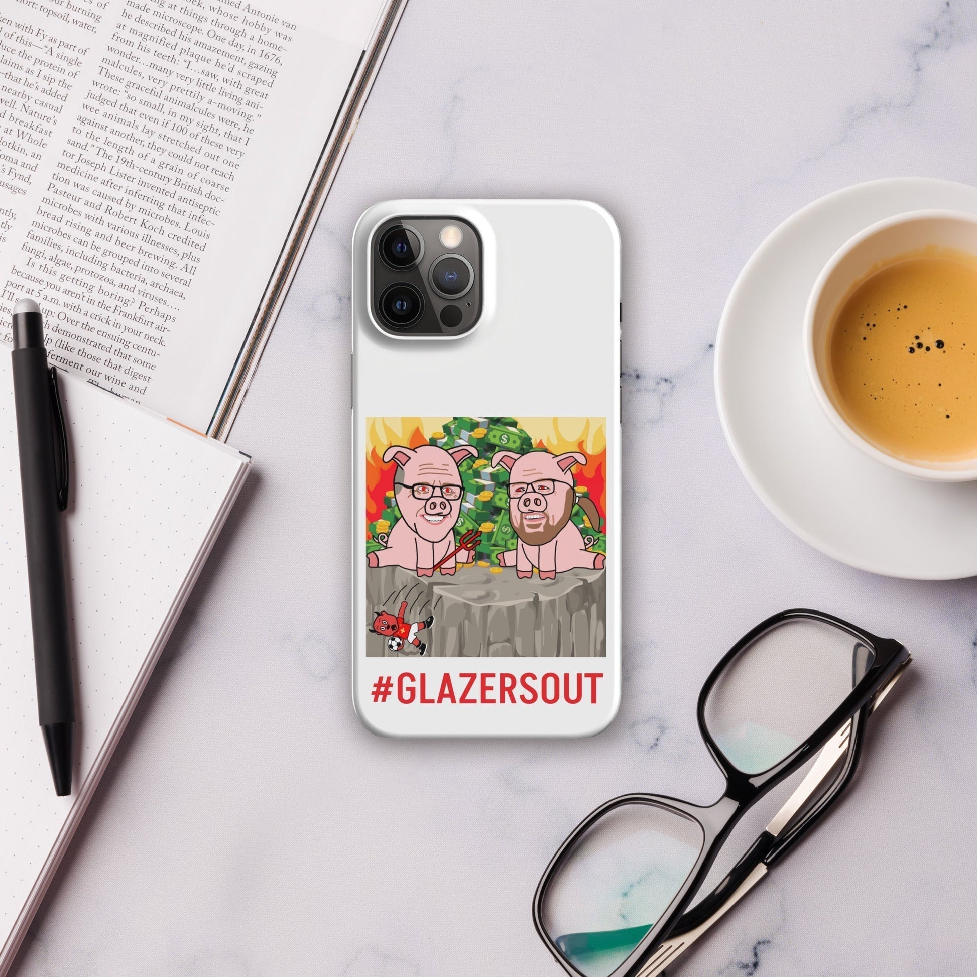 Glazers Out Manchester United Snap Case for iPhone®, #GlazersOut Next Cult Brand Football, GlazersOut, Manchester United