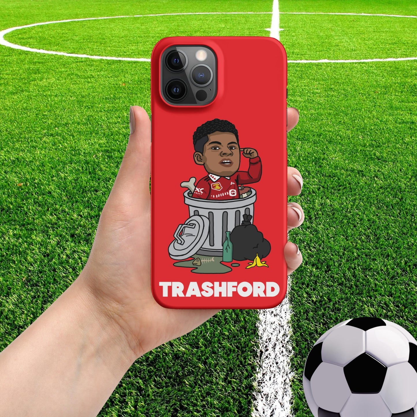 Trashford Marcus Rashford Manchester United Gift Man United Gift Marcus Rashford Snap case for iPhone Next Cult Brand