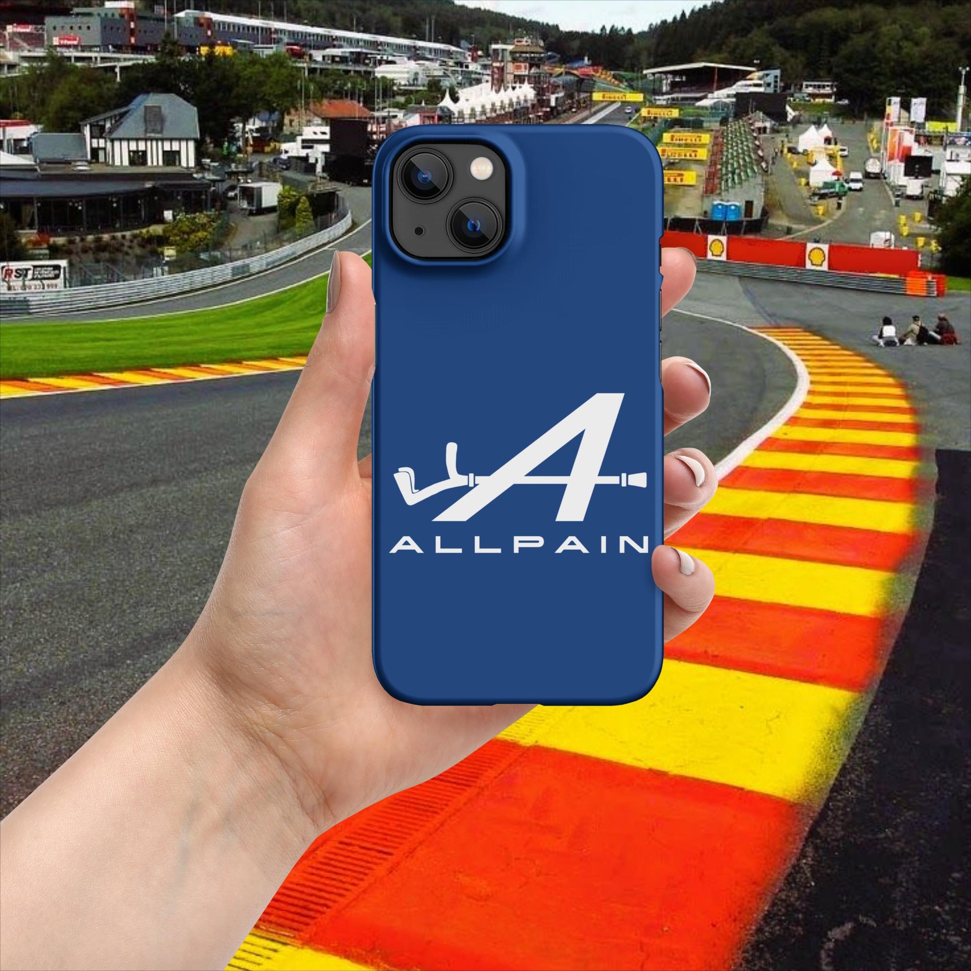 Allpain Alpine F1 Formula 1 Pierre Gasly Esteban Ocon Alpine Snap case for iPhone Matte iPhone 13 Mobile Phone Cases Alpine F1 Next Cult Brand