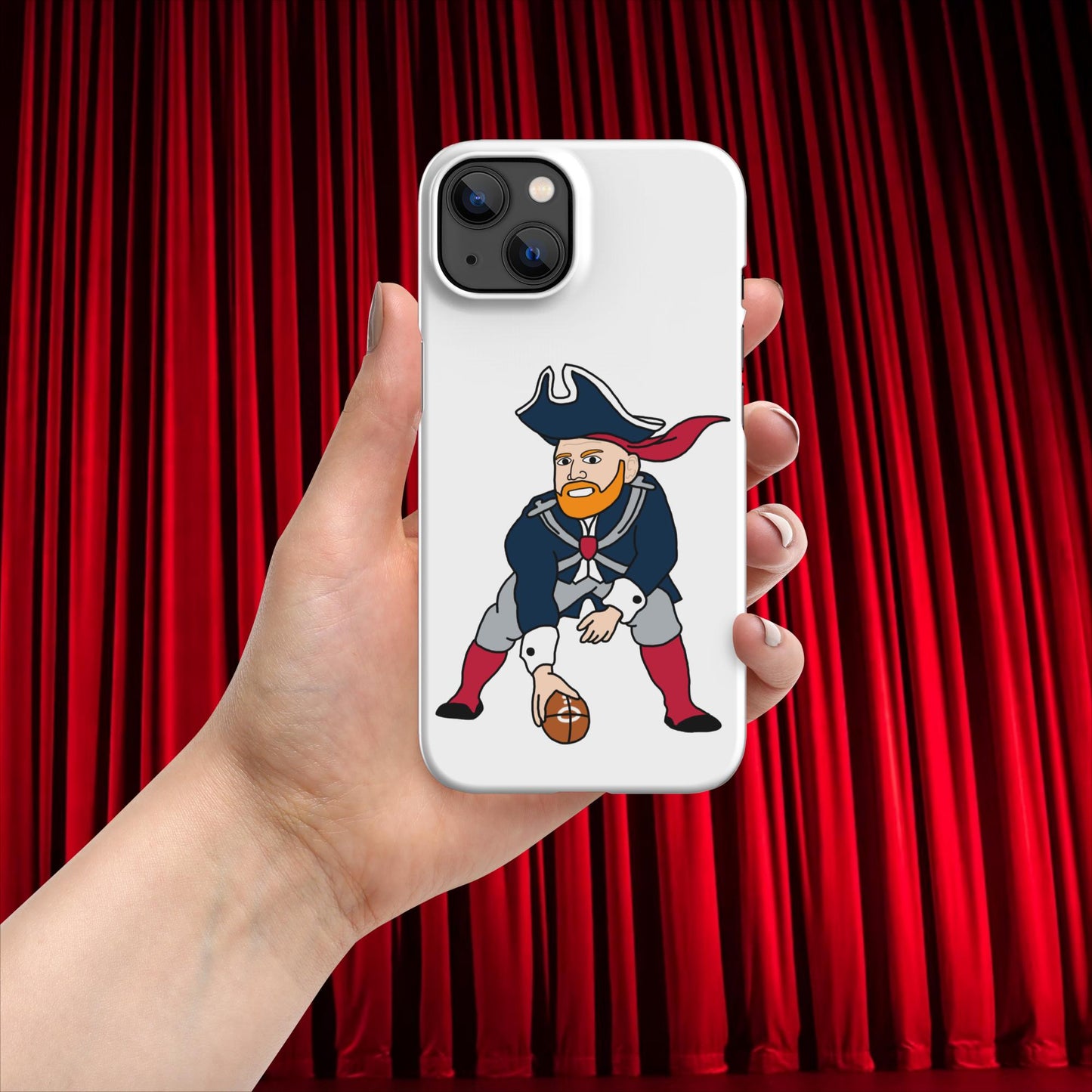 Bill Burrdy New England Patriots NFL Tom Brady Bill Burr Snap case for iPhone Next Cult Brand American Football, Bill Burr, Monday Morning Podcast, New England Patriots, NFL, Podcasts, Stand-up Comedy