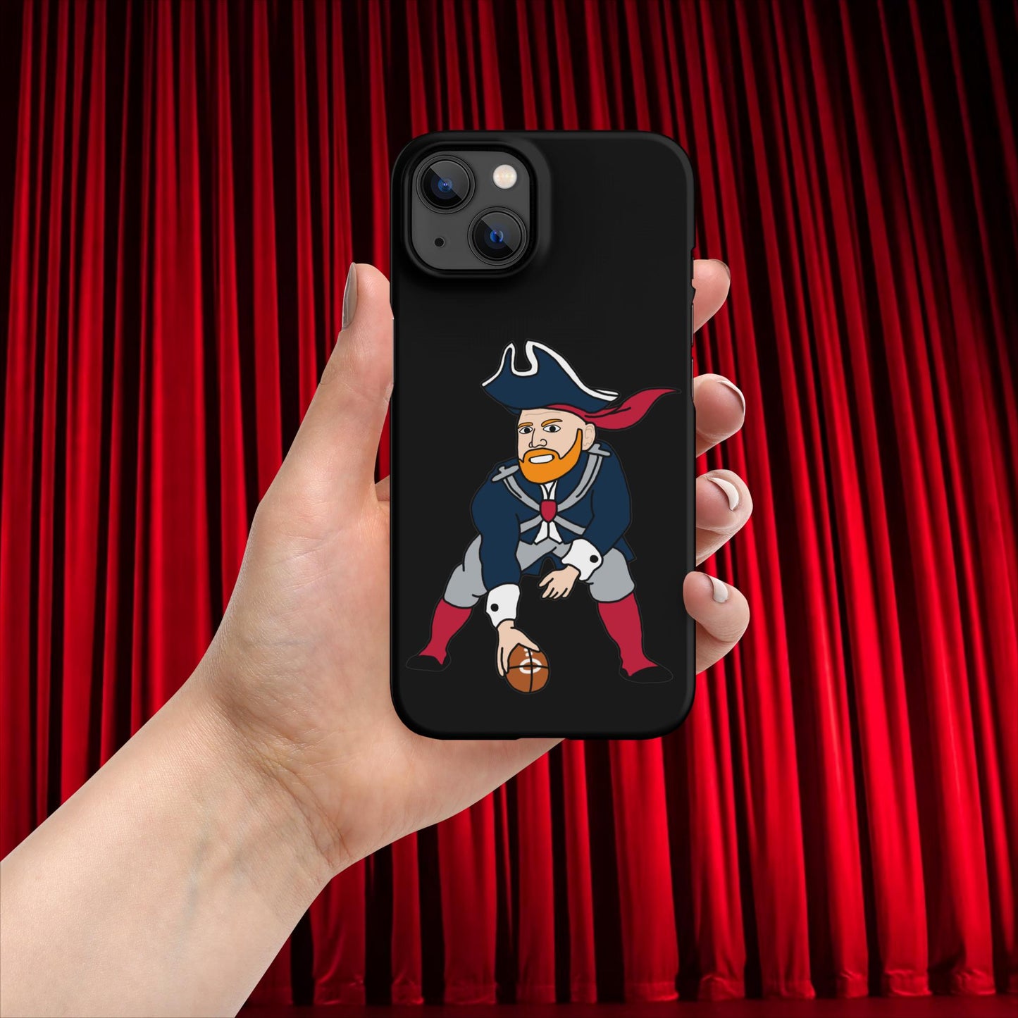 Bill Burrdy New England Patriots NFL Tom Brady Bill Burr Snap case for iPhone Matte iPhone 13 American Football Bill Burr Monday Morning Podcast New England Patriots NFL Podcasts Stand-up Comedy Next Cult Brand