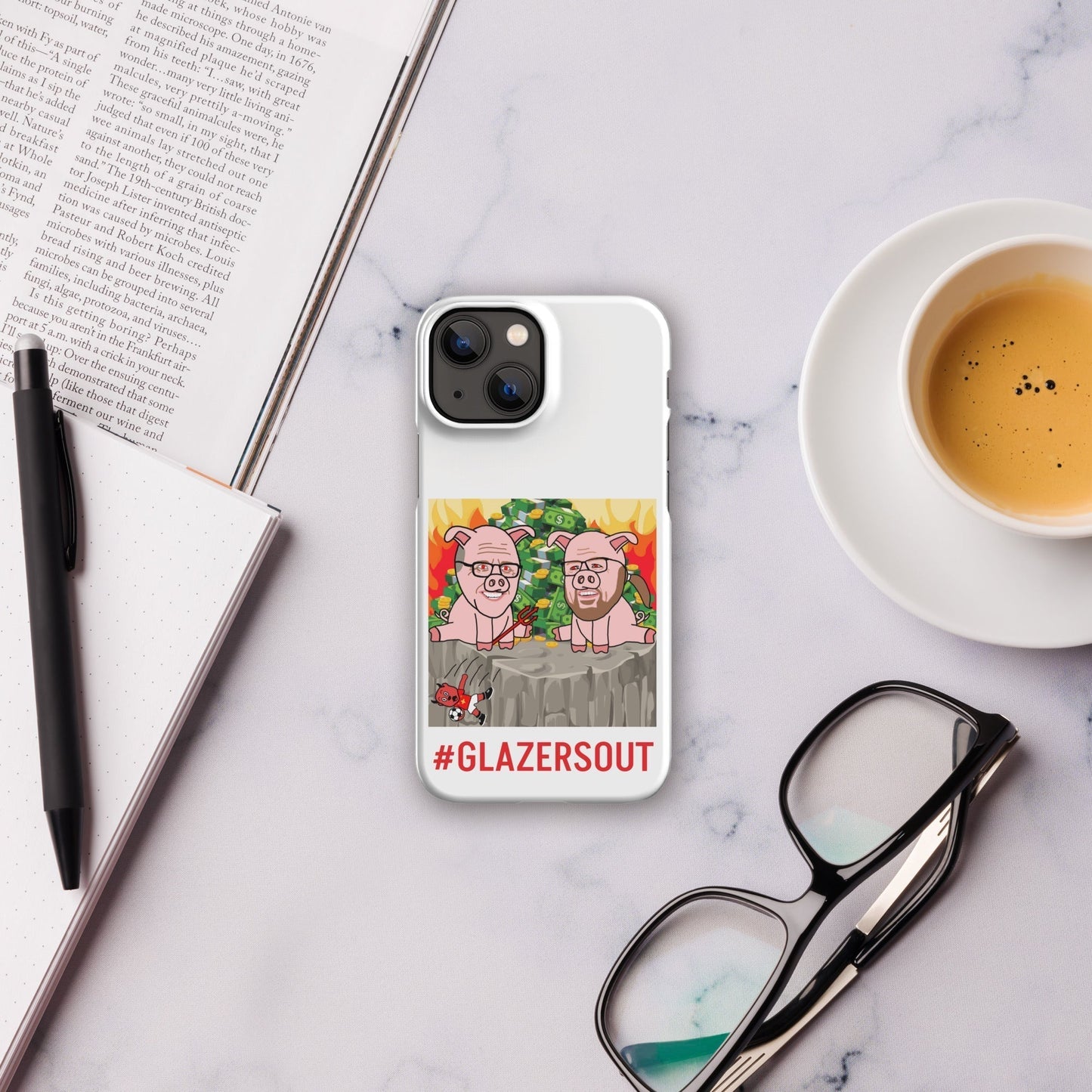 Glazers Out Manchester United Snap Case for iPhone®, #GlazersOut Next Cult Brand Football, GlazersOut, Manchester United