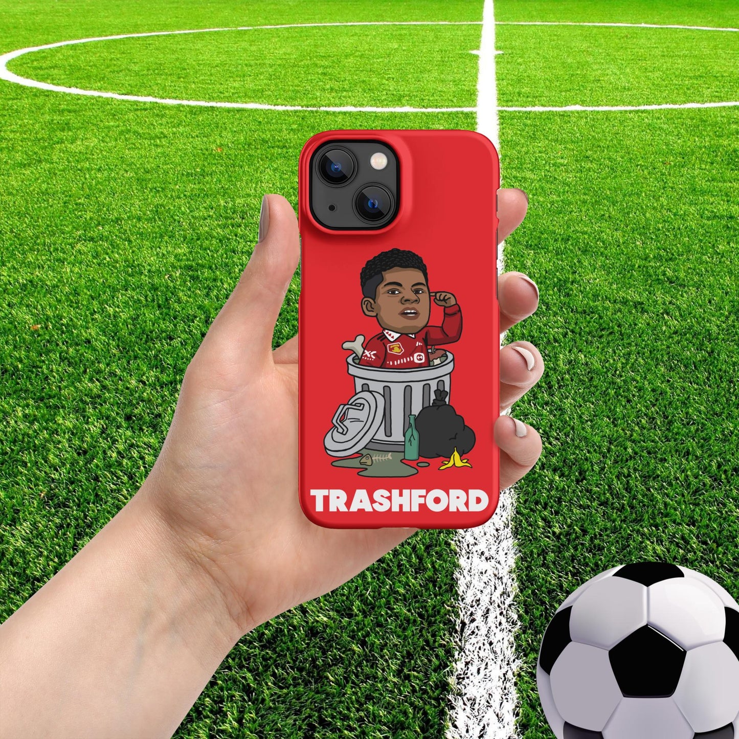 Trashford Marcus Rashford Manchester United Gift Man United Gift Marcus Rashford Snap case for iPhone Next Cult Brand