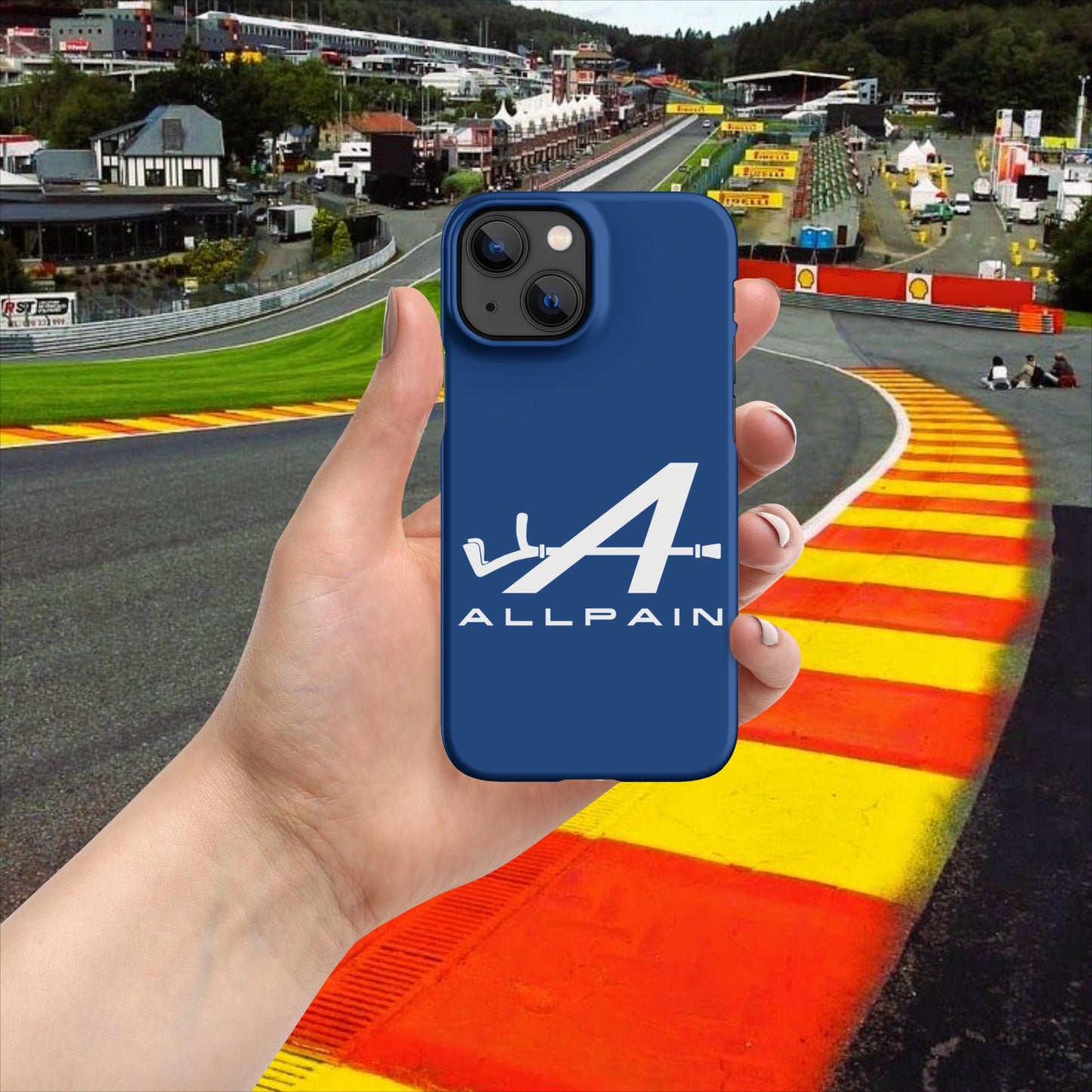 Allpain Alpine F1 Formula 1 Pierre Gasly Esteban Ocon Alpine Snap case for iPhone Next Cult Brand Alpine, F1