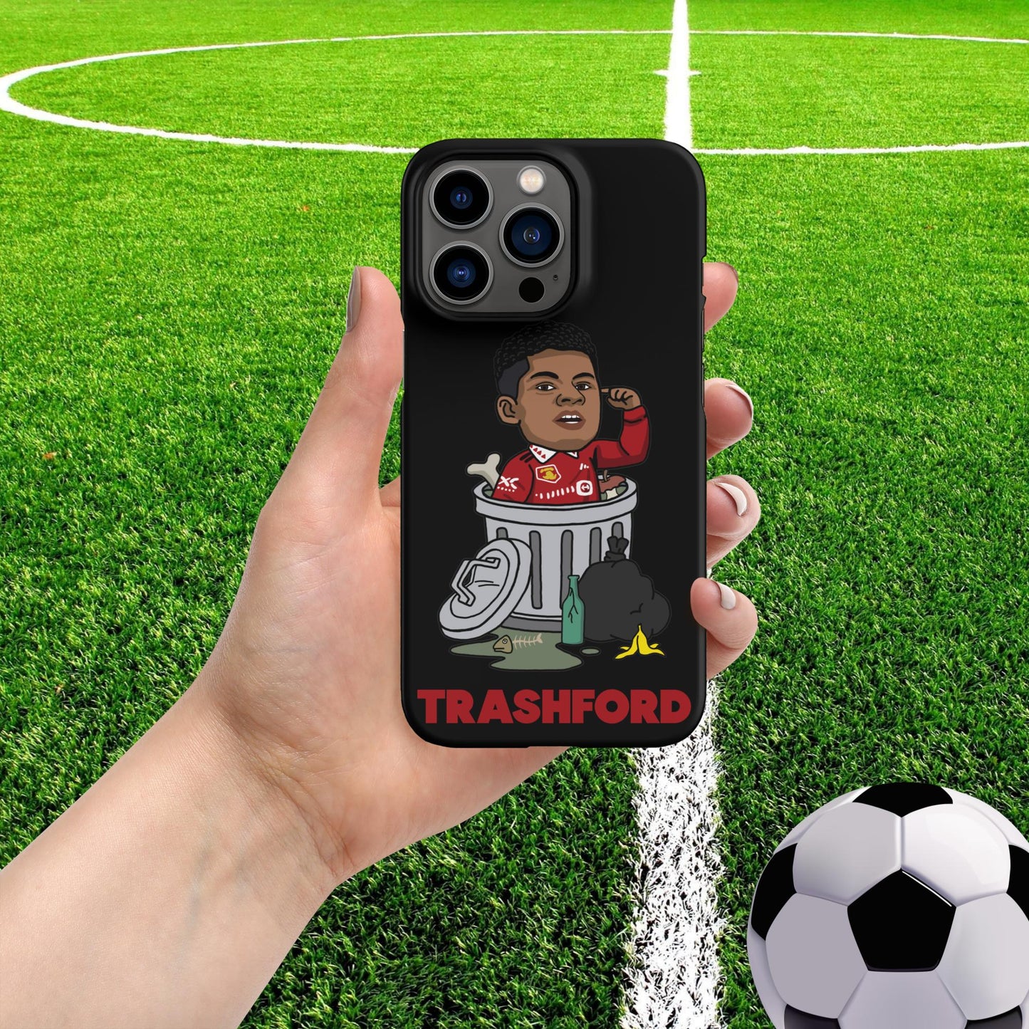 Trashford Marcus Rashford Manchester United Gift Man United Gift Marcus Rashford Snap case for iPhone Next Cult Brand