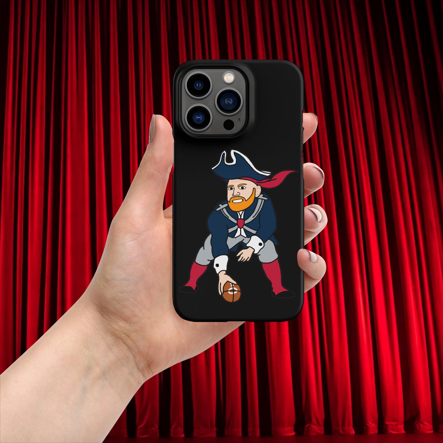 Bill Burrdy New England Patriots NFL Tom Brady Bill Burr Snap case for iPhone Next Cult Brand American Football, Bill Burr, Monday Morning Podcast, New England Patriots, NFL, Podcasts, Stand-up Comedy