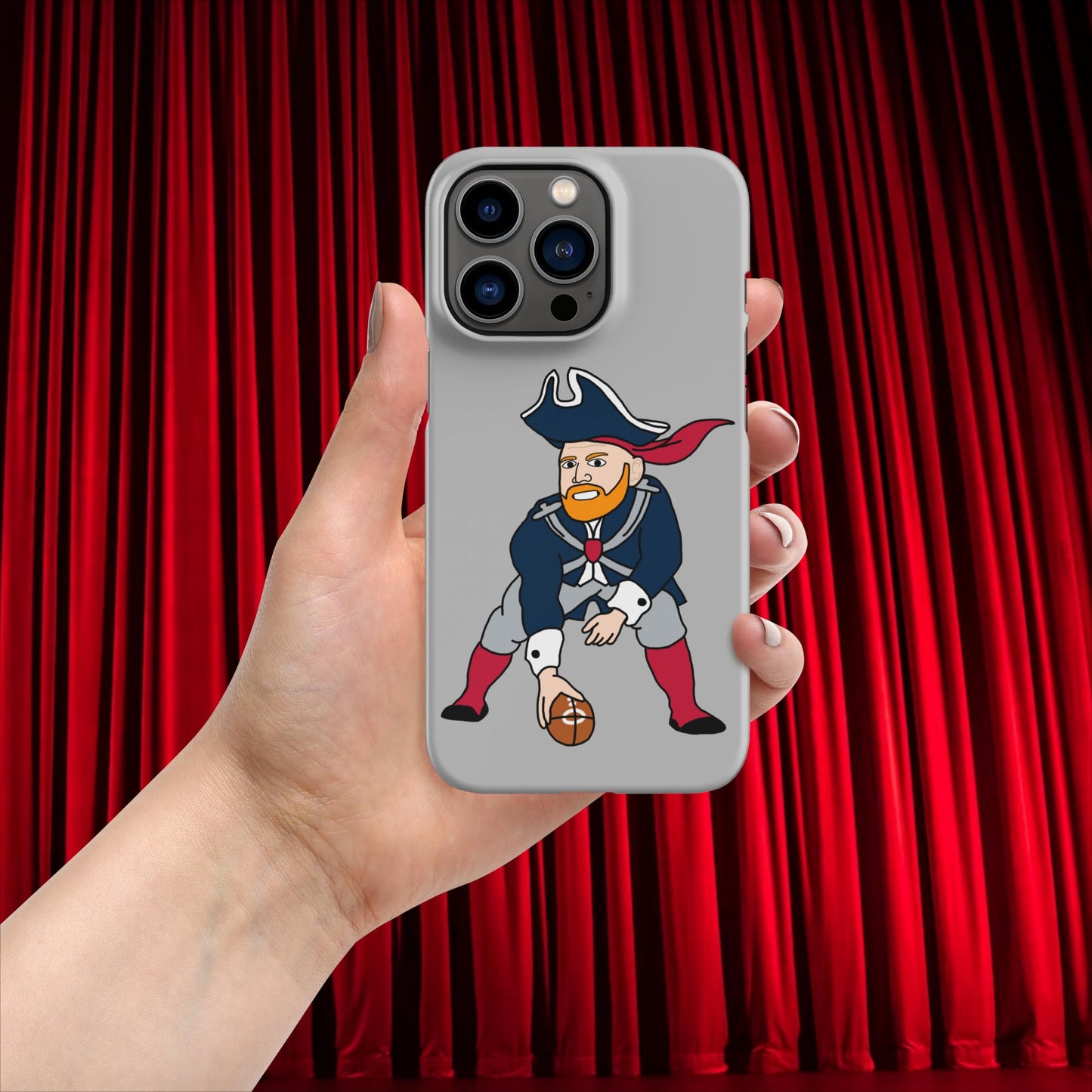 Bill Burrdy New England Patriots NFL Tom Brady Bill Burr Snap case for iPhone Next Cult Brand American Football, Bill Burr, Monday Morning Podcast, New England Patriots, NFL, Podcasts, Stand-up Comedy