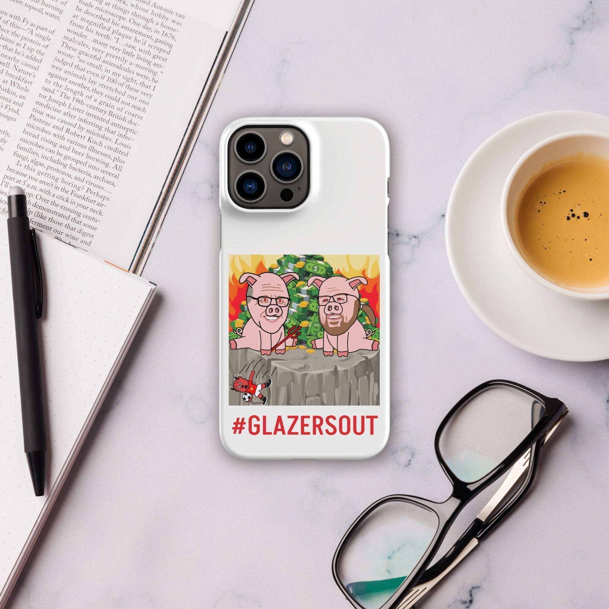 Glazers Out Manchester United Snap Case for iPhone®, #GlazersOut Next Cult Brand Football, GlazersOut, Manchester United