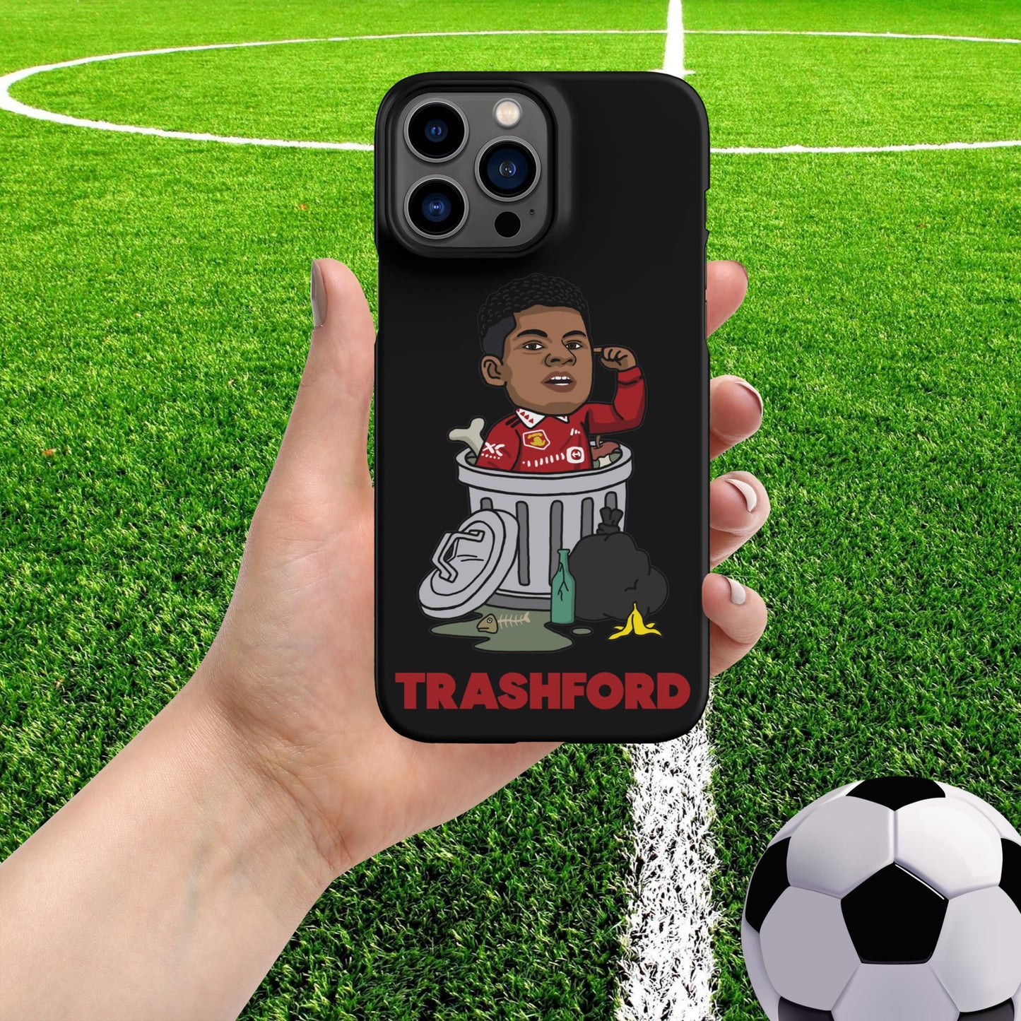 Trashford Marcus Rashford Manchester United Gift Man United Gift Marcus Rashford Snap case for iPhone Next Cult Brand