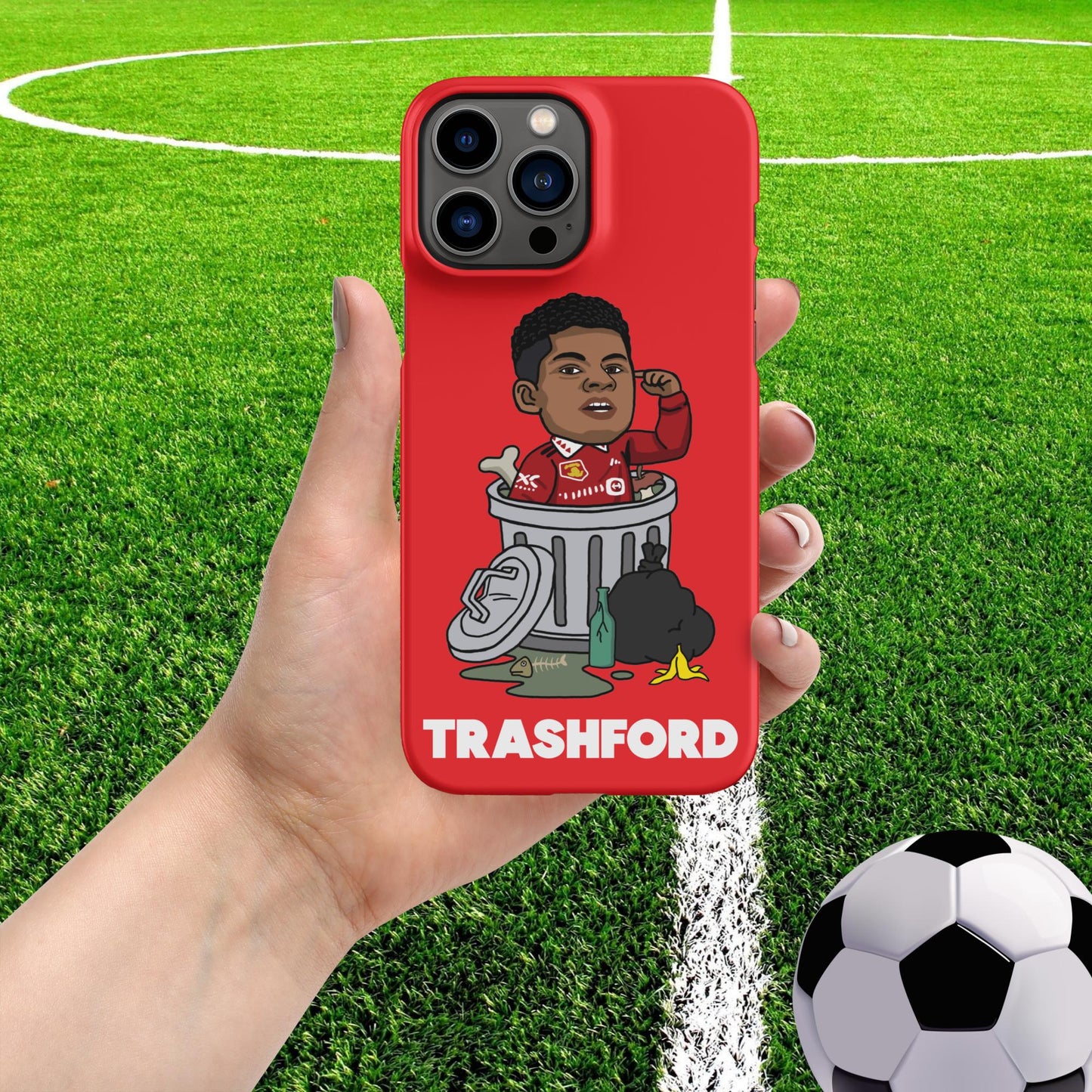 Trashford Marcus Rashford Manchester United Gift Man United Gift Marcus Rashford Snap case for iPhone Next Cult Brand