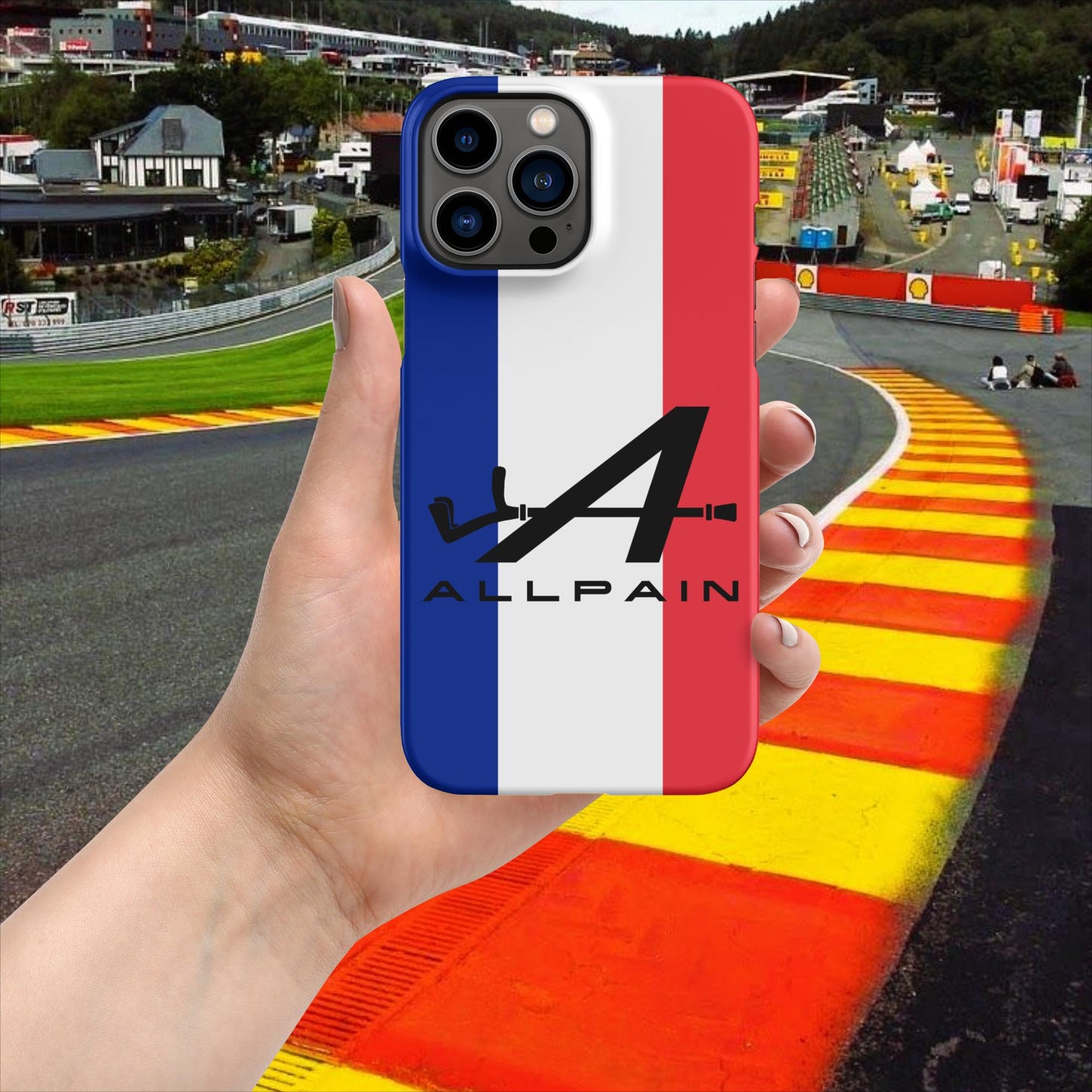 Allpain Alpine F1 Formula 1 Pierre Gasly Esteban Ocon Alpine Snap case for iPhone Next Cult Brand Alpine, F1