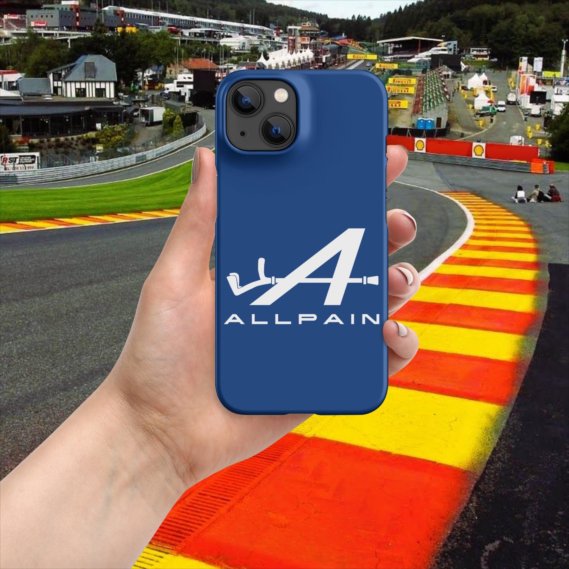 Allpain Alpine F1 Formula 1 Pierre Gasly Esteban Ocon Alpine Snap case for iPhone Matte iPhone 14 Mobile Phone Cases Alpine F1 Next Cult Brand