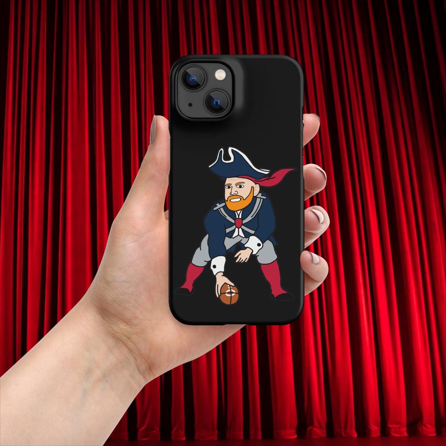 Bill Burrdy New England Patriots NFL Tom Brady Bill Burr Snap case for iPhone Matte iPhone 14 American Football Bill Burr Monday Morning Podcast New England Patriots NFL Podcasts Stand-up Comedy Next Cult Brand