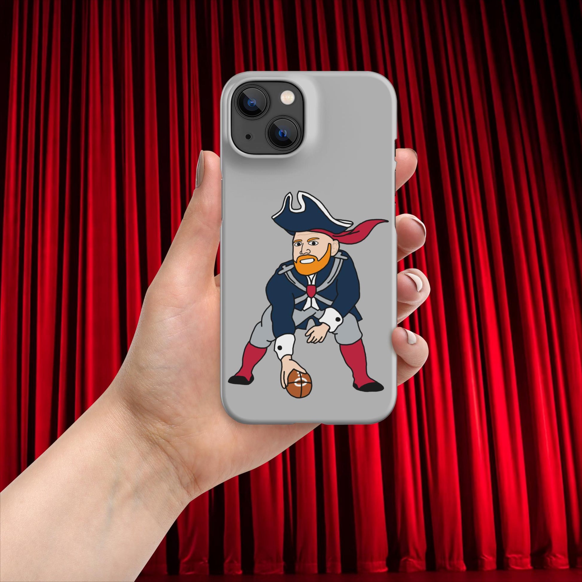 Bill Burrdy New England Patriots NFL Tom Brady Bill Burr Snap case for iPhone Next Cult Brand American Football, Bill Burr, Monday Morning Podcast, New England Patriots, NFL, Podcasts, Stand-up Comedy