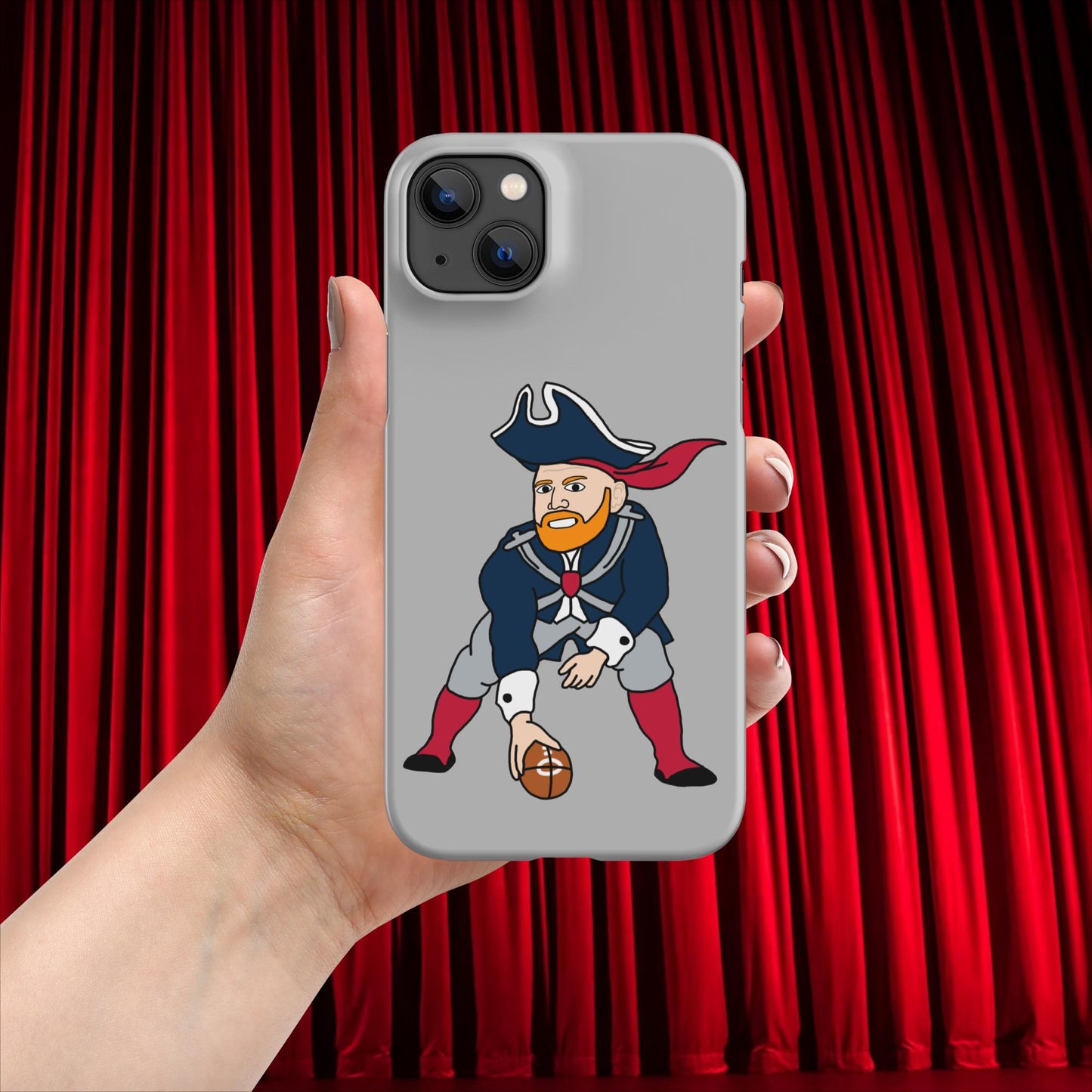 Bill Burrdy New England Patriots NFL Tom Brady Bill Burr Snap case for iPhone Next Cult Brand American Football, Bill Burr, Monday Morning Podcast, New England Patriots, NFL, Podcasts, Stand-up Comedy