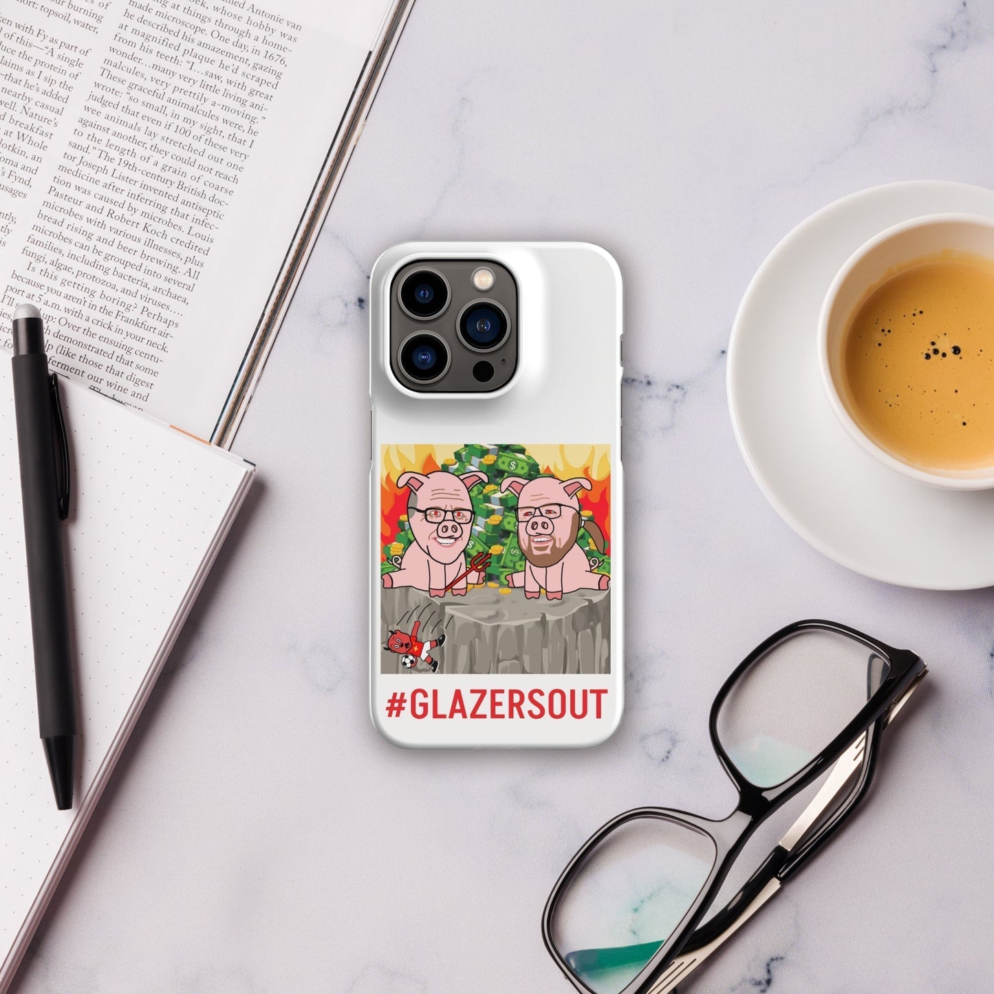 Glazers Out Manchester United Snap Case for iPhone®, #GlazersOut Next Cult Brand Football, GlazersOut, Manchester United