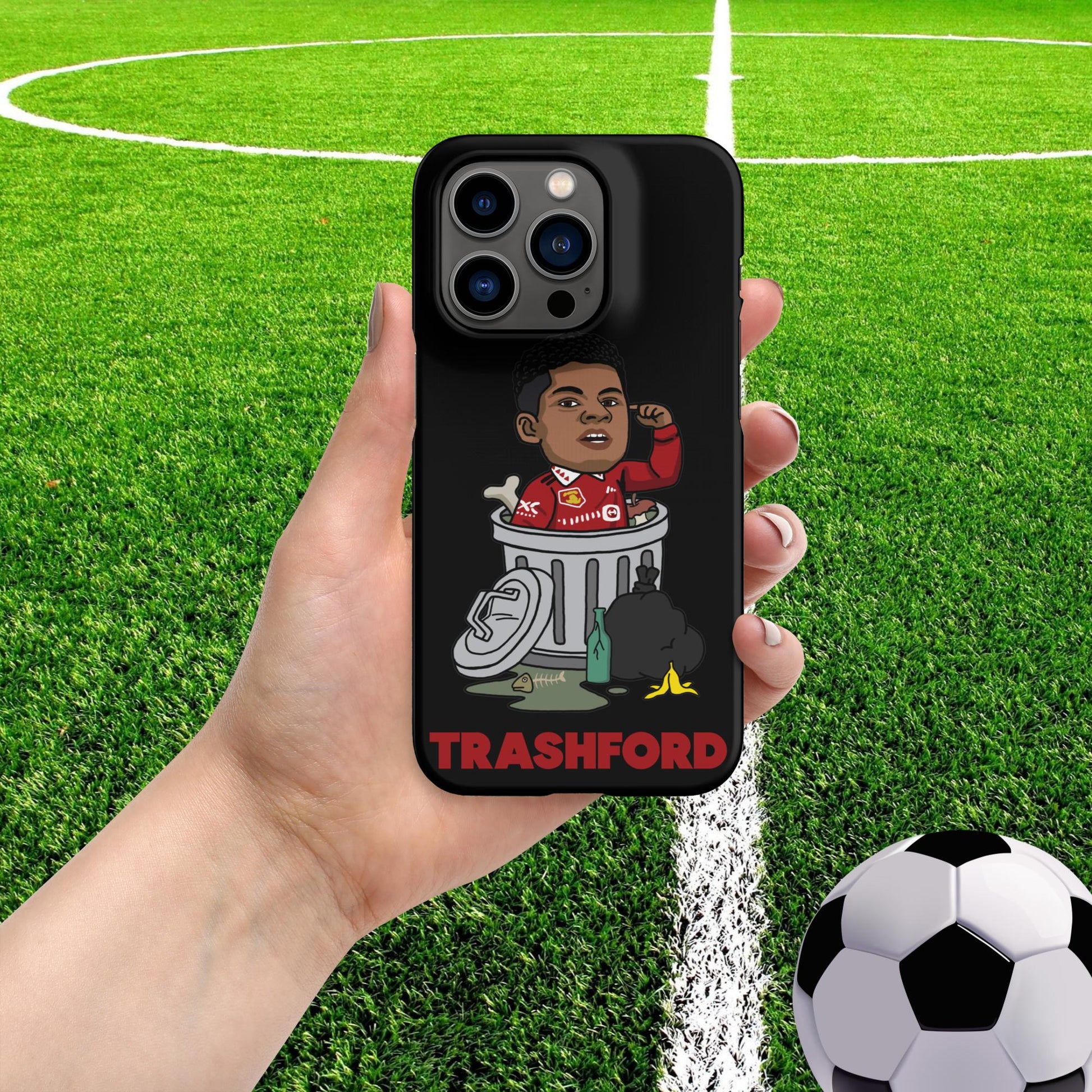 Trashford Marcus Rashford Manchester United Gift Man United Gift Marcus Rashford Snap case for iPhone Next Cult Brand