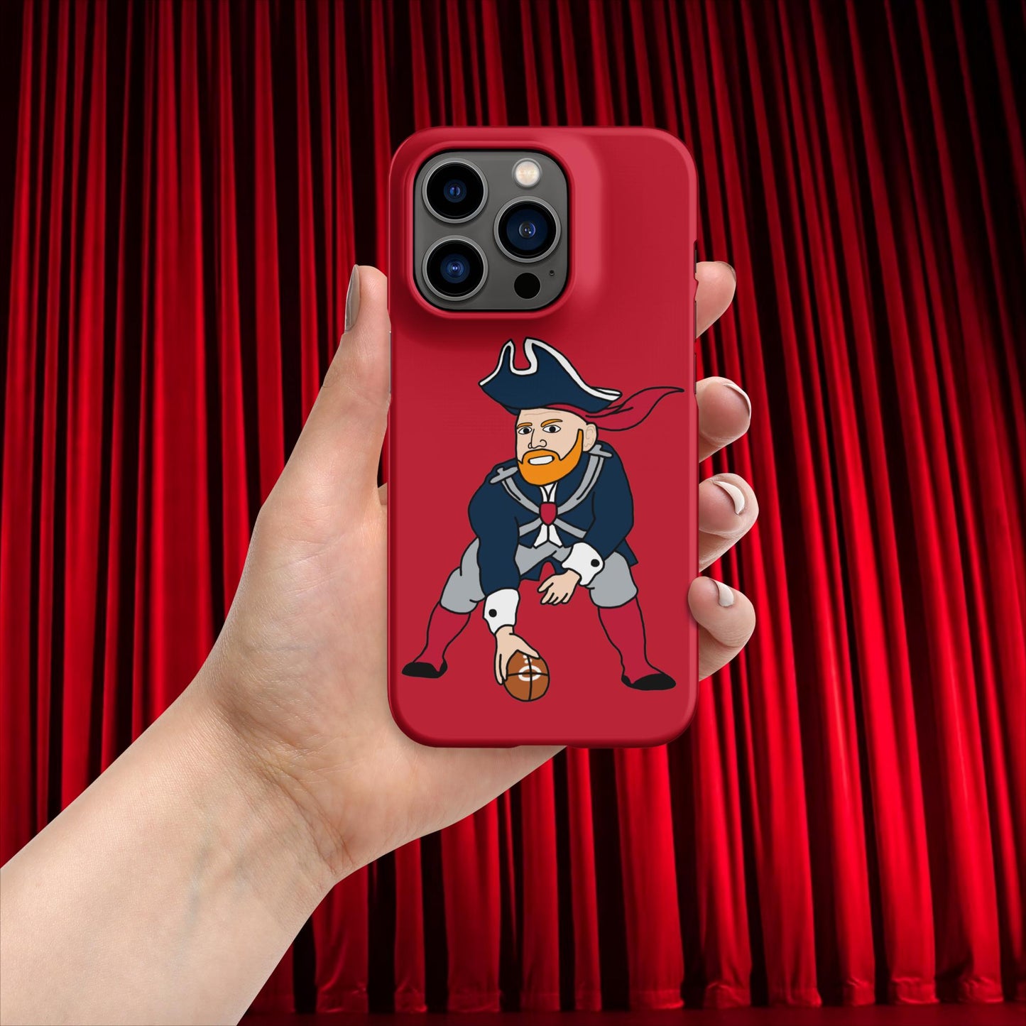 Bill Burrdy New England Patriots NFL Tom Brady Bill Burr Snap case for iPhone Matte iPhone 14 Pro American Football Bill Burr Monday Morning Podcast New England Patriots NFL Podcasts Stand-up Comedy Next Cult Brand