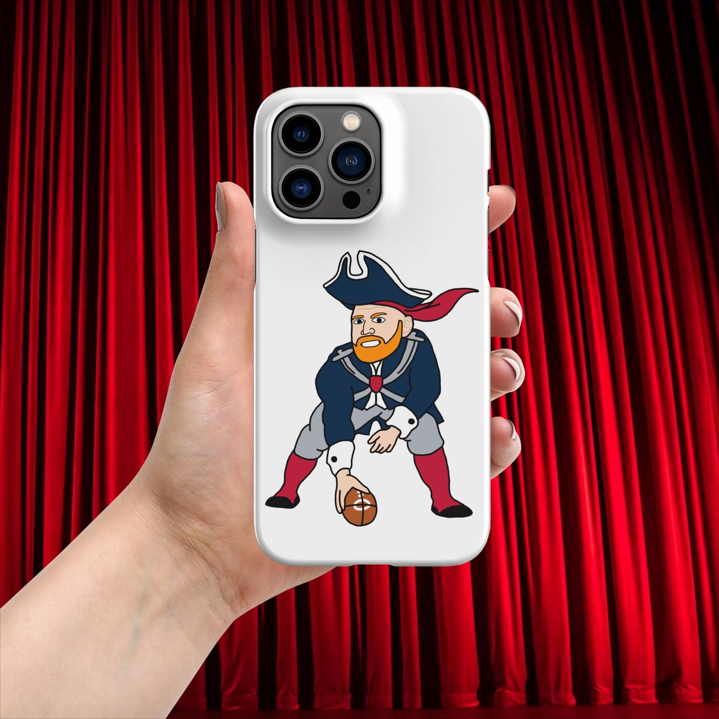 Bill Burrdy New England Patriots NFL Tom Brady Bill Burr Snap case for iPhone Next Cult Brand American Football, Bill Burr, Monday Morning Podcast, New England Patriots, NFL, Podcasts, Stand-up Comedy