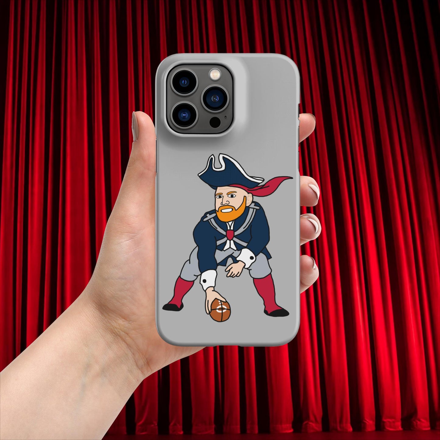 Bill Burrdy New England Patriots NFL Tom Brady Bill Burr Snap case for iPhone Matte iPhone 14 Pro Max American Football Bill Burr Monday Morning Podcast New England Patriots NFL Podcasts Stand-up Comedy Next Cult Brand