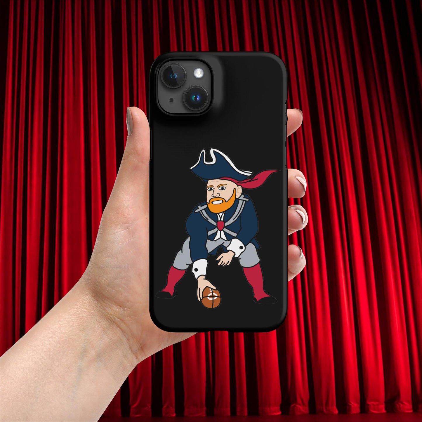 Bill Burrdy New England Patriots NFL Tom Brady Bill Burr Snap case for iPhone Next Cult Brand American Football, Bill Burr, Monday Morning Podcast, New England Patriots, NFL, Podcasts, Stand-up Comedy