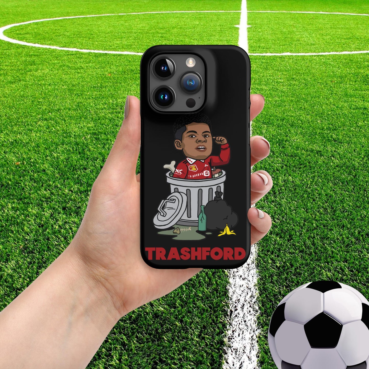 Trashford Marcus Rashford Manchester United Gift Man United Gift Marcus Rashford Snap case for iPhone Next Cult Brand