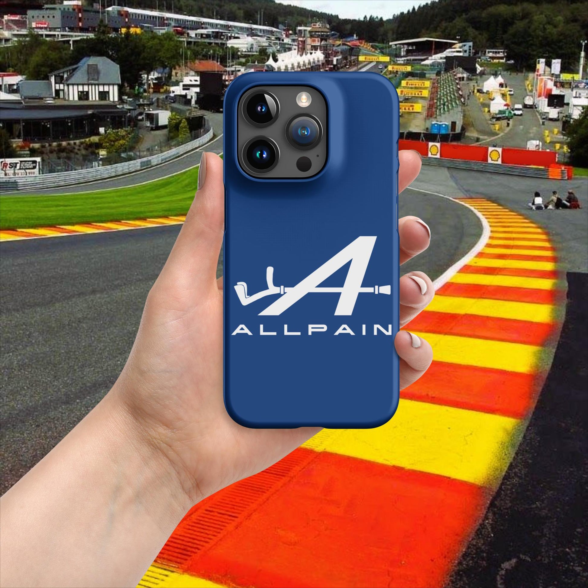 Allpain Alpine F1 Formula 1 Pierre Gasly Esteban Ocon Alpine Snap case for iPhone Next Cult Brand Alpine, F1