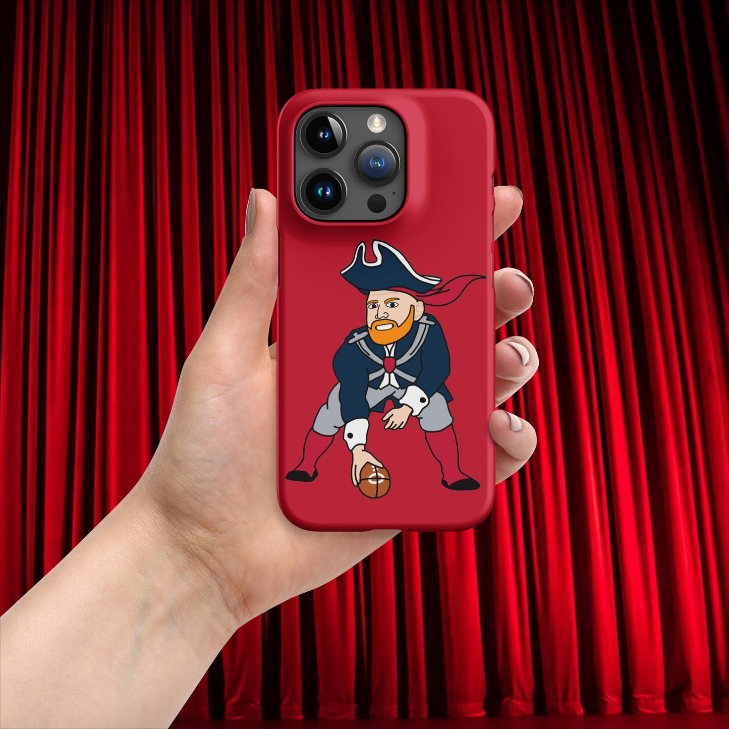 Bill Burrdy New England Patriots NFL Tom Brady Bill Burr Snap case for iPhone Next Cult Brand American Football, Bill Burr, Monday Morning Podcast, New England Patriots, NFL, Podcasts, Stand-up Comedy