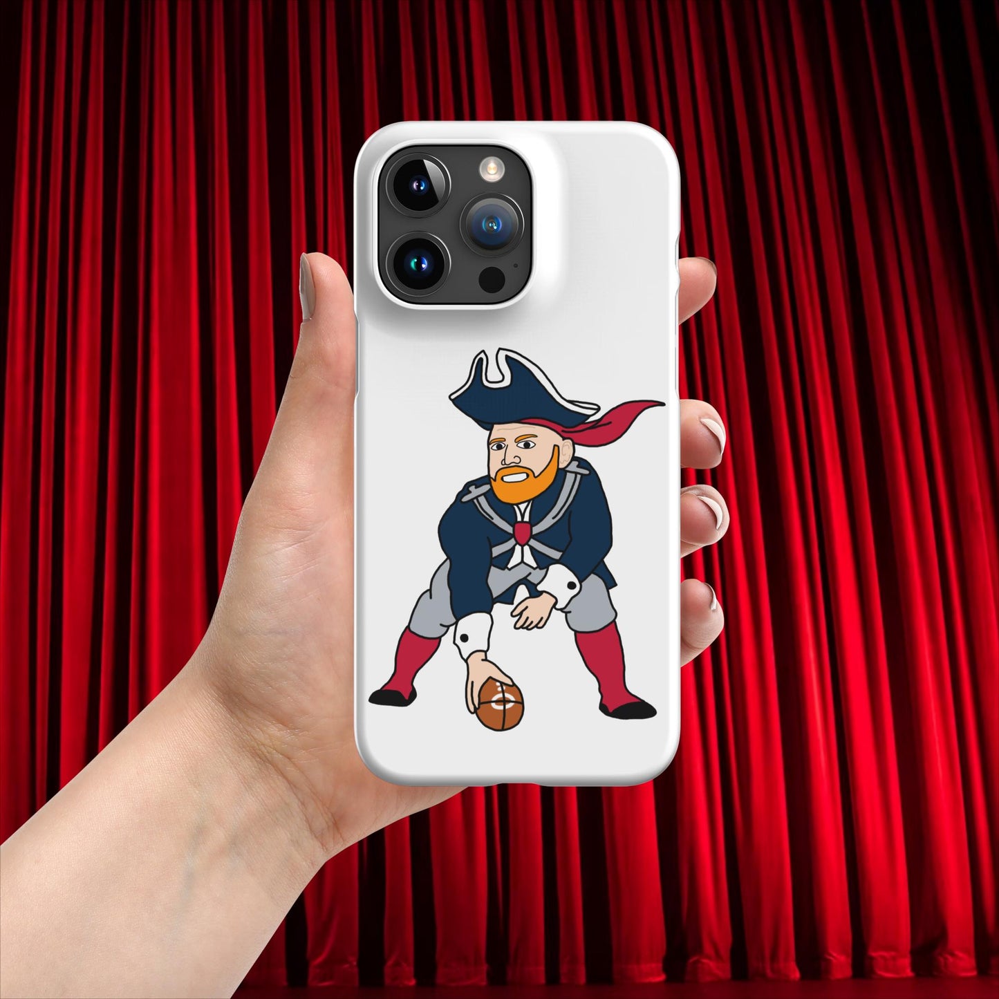 Bill Burrdy New England Patriots NFL Tom Brady Bill Burr Snap case for iPhone Matte iPhone 15 Pro Max American Football Bill Burr Monday Morning Podcast New England Patriots NFL Podcasts Stand-up Comedy Next Cult Brand