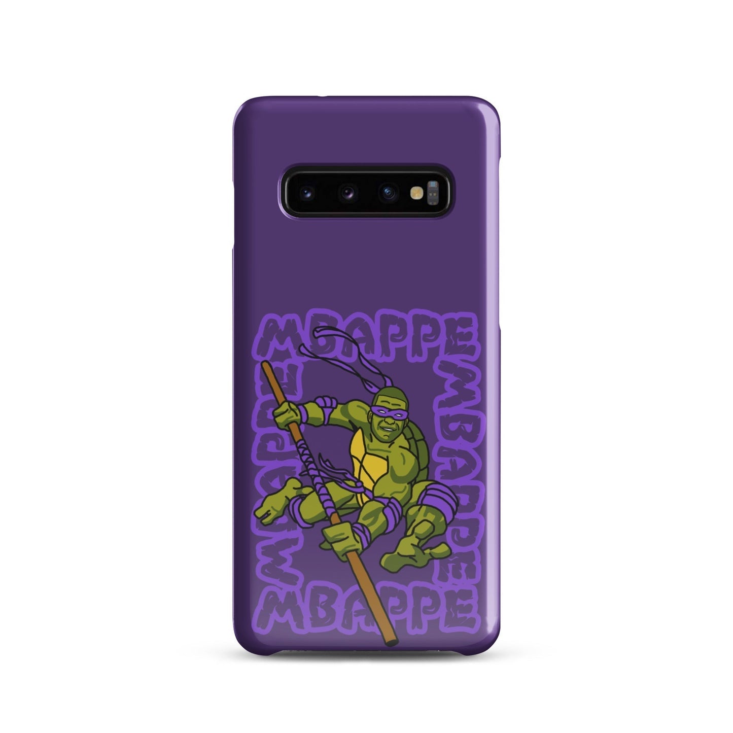 Kylian Mbappe Purple Ninja Turtle Donatello Snap case for Samsung® Next Cult Brand Donatello, Football, Kylian Mbappe, Ninja Turtles, PSG