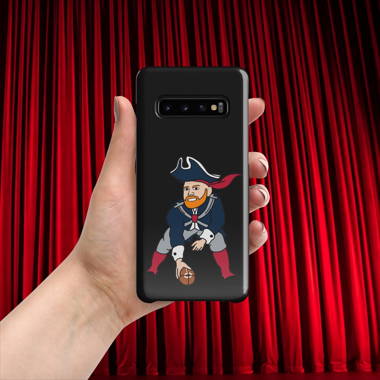 Bill Burrdy New England Patriots NFL Tom Brady Bill Burr Snap case for Samsung Glossy Samsung Galaxy S10 American Football Bill Burr Monday Morning Podcast New England Patriots NFL Podcasts Stand-up Comedy Next Cult Brand