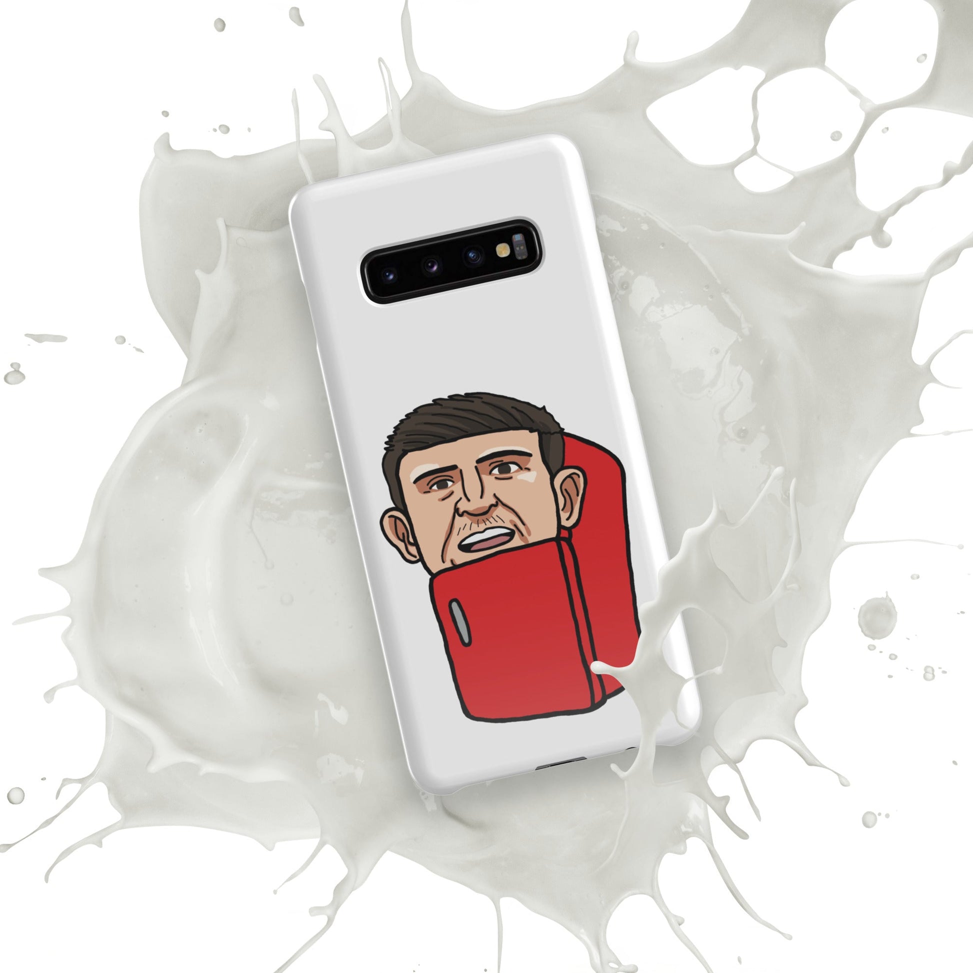 Harry ''The Fridge'' Maguire Snap Case for Samsung® Mobile Phone Cases Football Harry Maguire Manchester United The Fridge Next Cult Brand