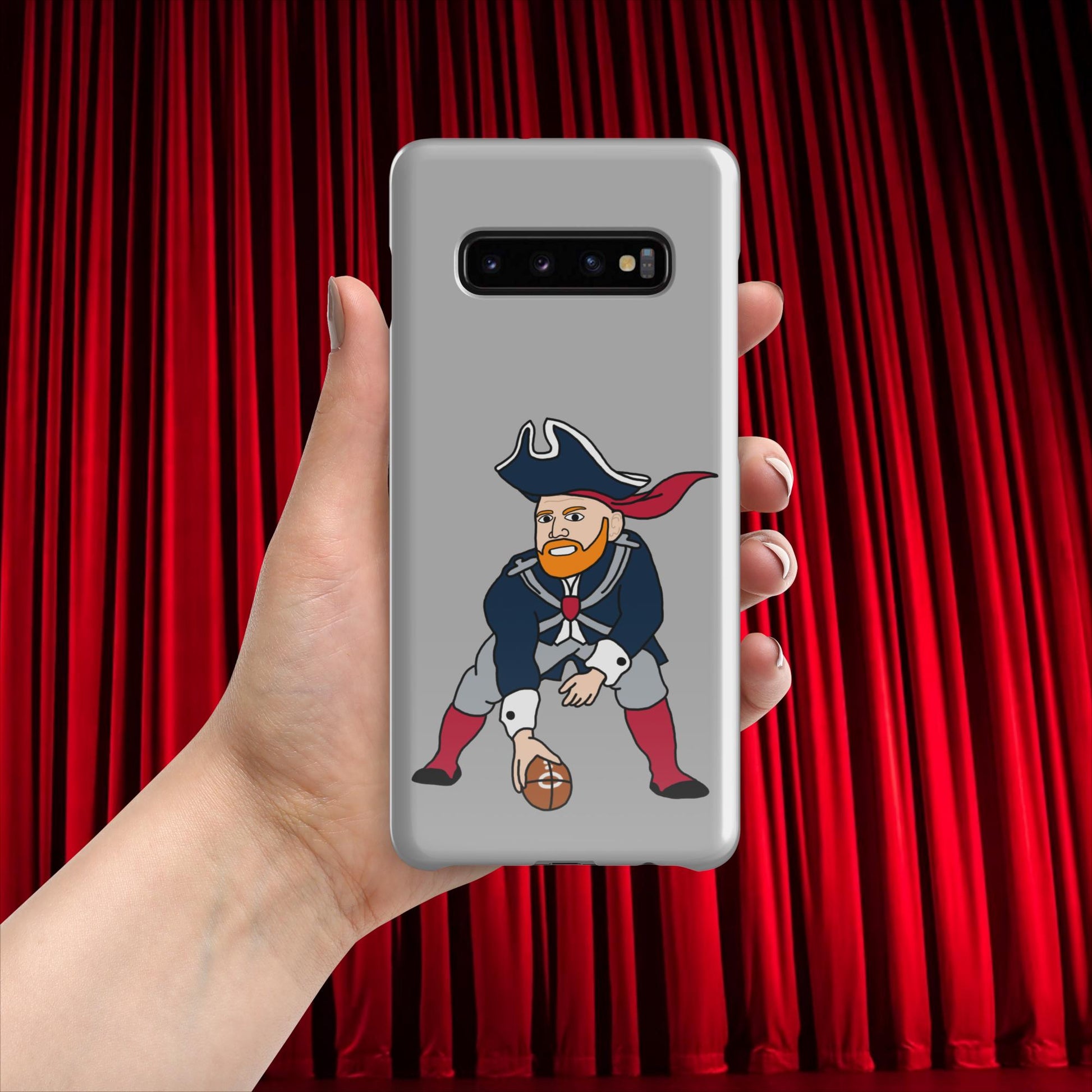 Bill Burrdy New England Patriots NFL Tom Brady Bill Burr Snap case for Samsung Next Cult Brand American Football, Bill Burr, Monday Morning Podcast, New England Patriots, NFL, Podcasts, Stand-up Comedy