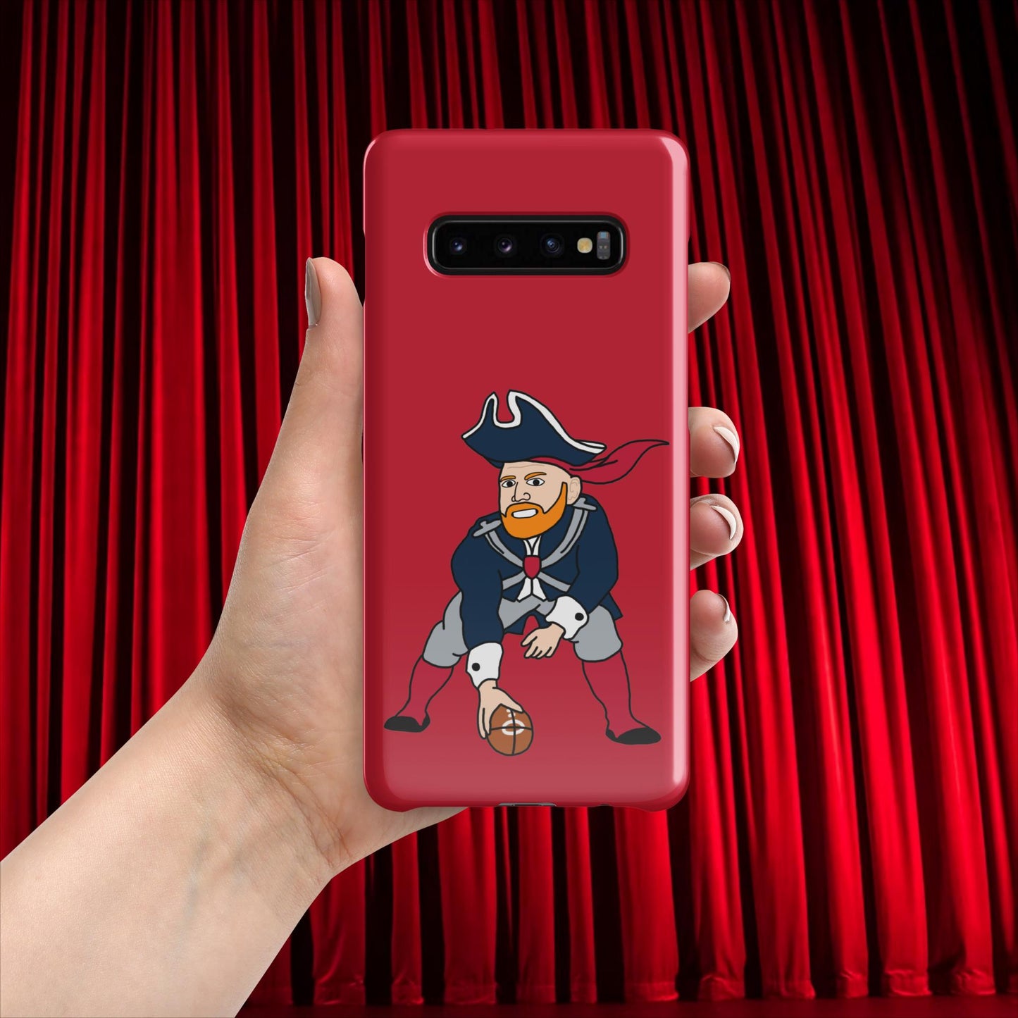 Bill Burrdy New England Patriots NFL Tom Brady Bill Burr Snap case for Samsung Next Cult Brand American Football, Bill Burr, Monday Morning Podcast, New England Patriots, NFL, Podcasts, Stand-up Comedy