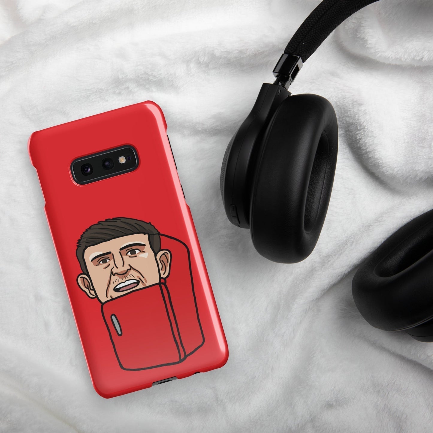 Harry ''The Fridge'' Maguire Snap Case for Samsung® Red Next Cult Brand Football, Harry Maguire, Manchester United, The Fridge