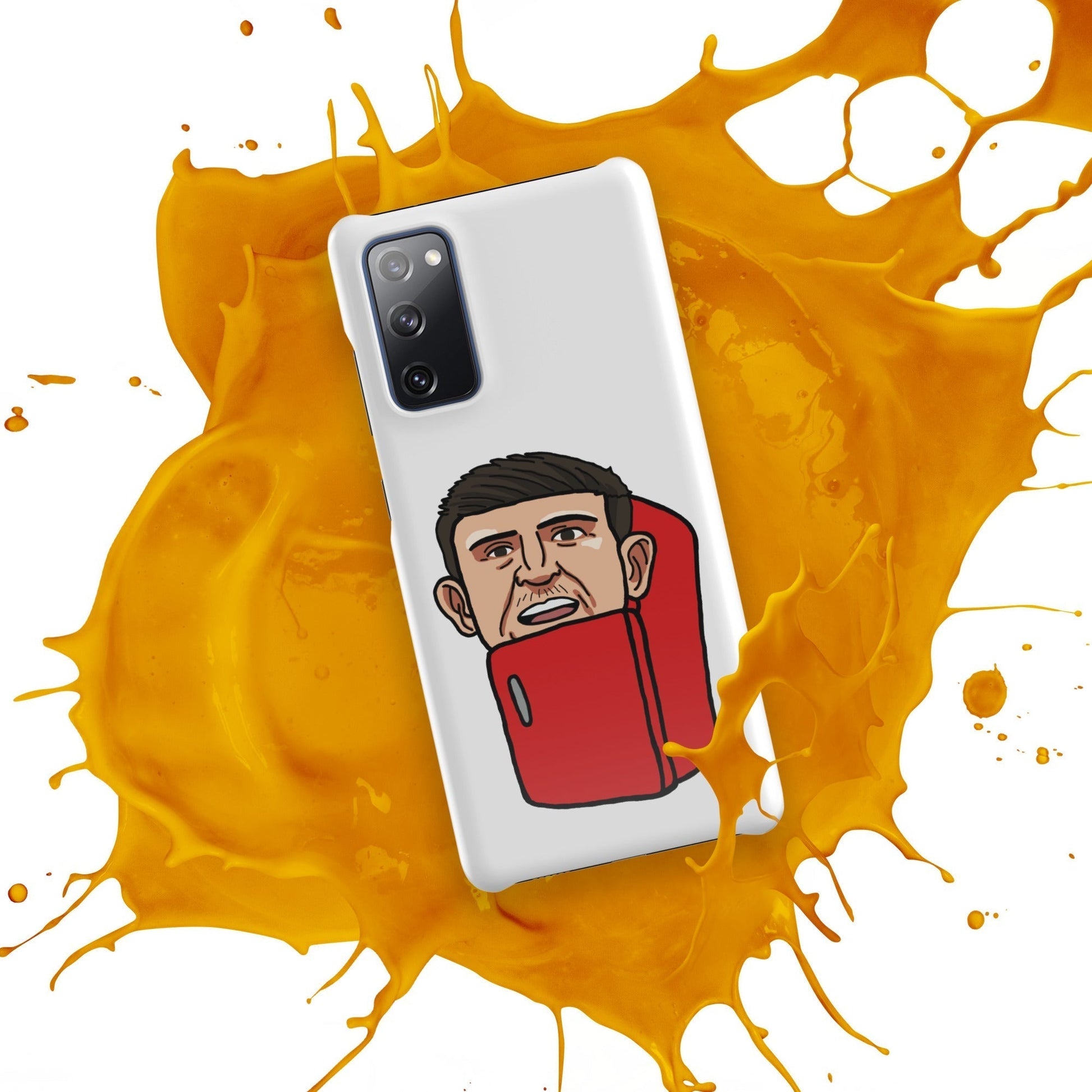 Harry ''The Fridge'' Maguire Snap Case for Samsung® Mobile Phone Cases Football Harry Maguire Manchester United The Fridge Next Cult Brand