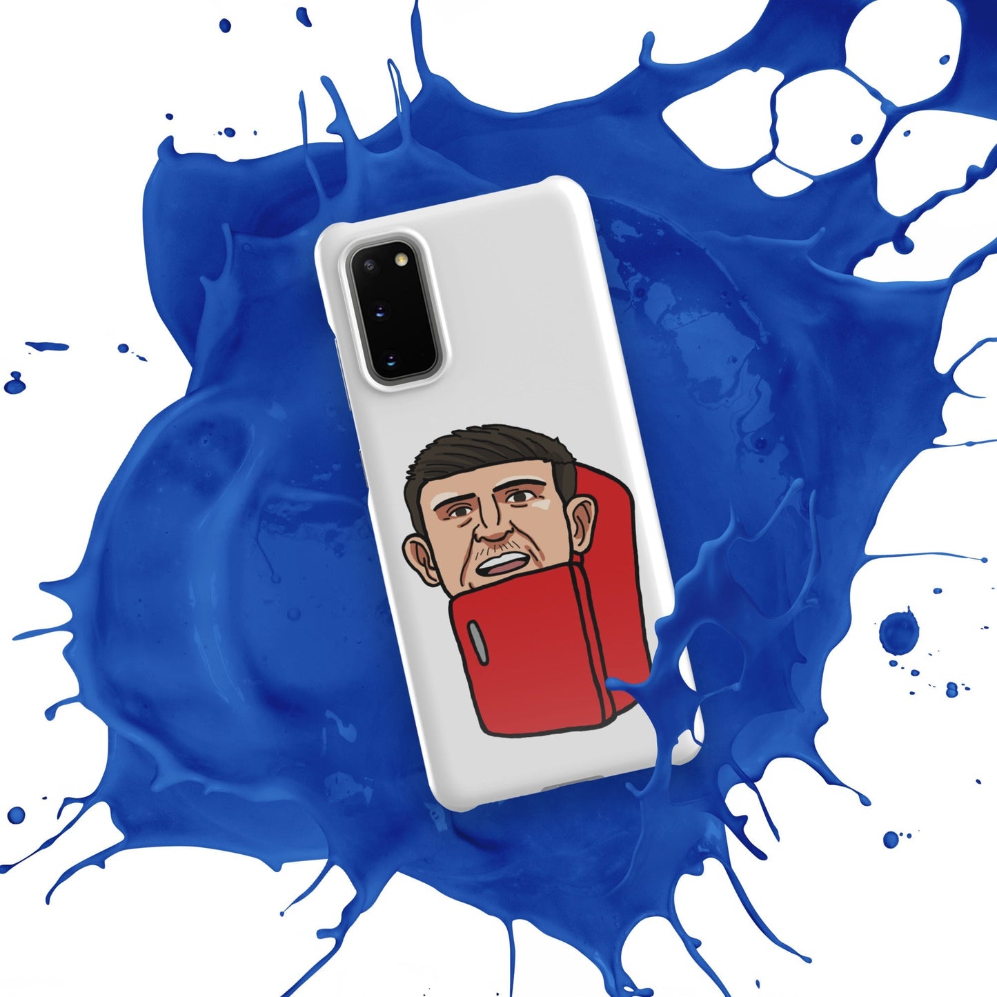 Harry ''The Fridge'' Maguire Snap Case for Samsung® Glossy Samsung Galaxy S20 Mobile Phone Cases Football Harry Maguire Manchester United The Fridge Next Cult Brand