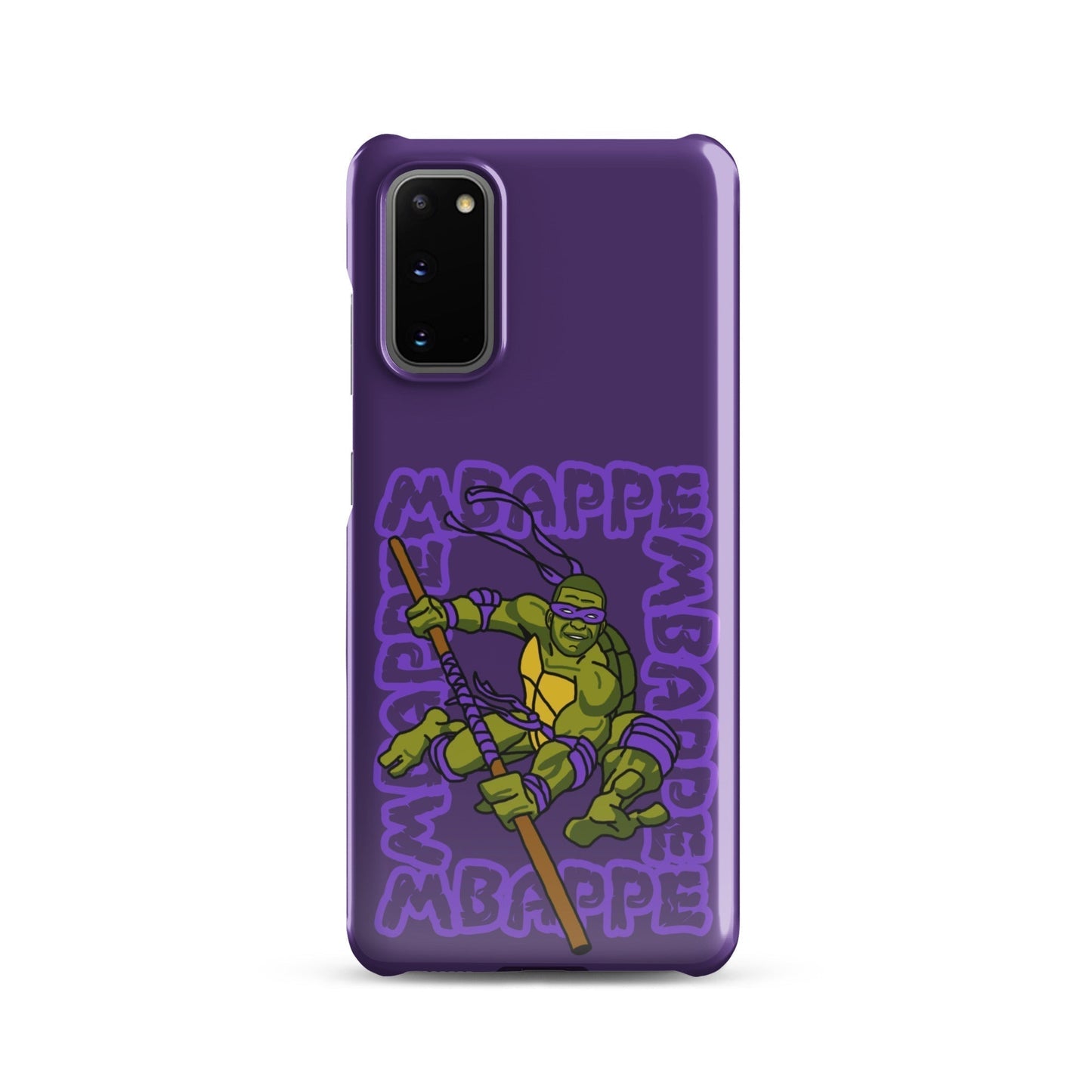 Kylian Mbappe Purple Ninja Turtle Donatello Snap case for Samsung® Next Cult Brand Donatello, Football, Kylian Mbappe, Ninja Turtles, PSG