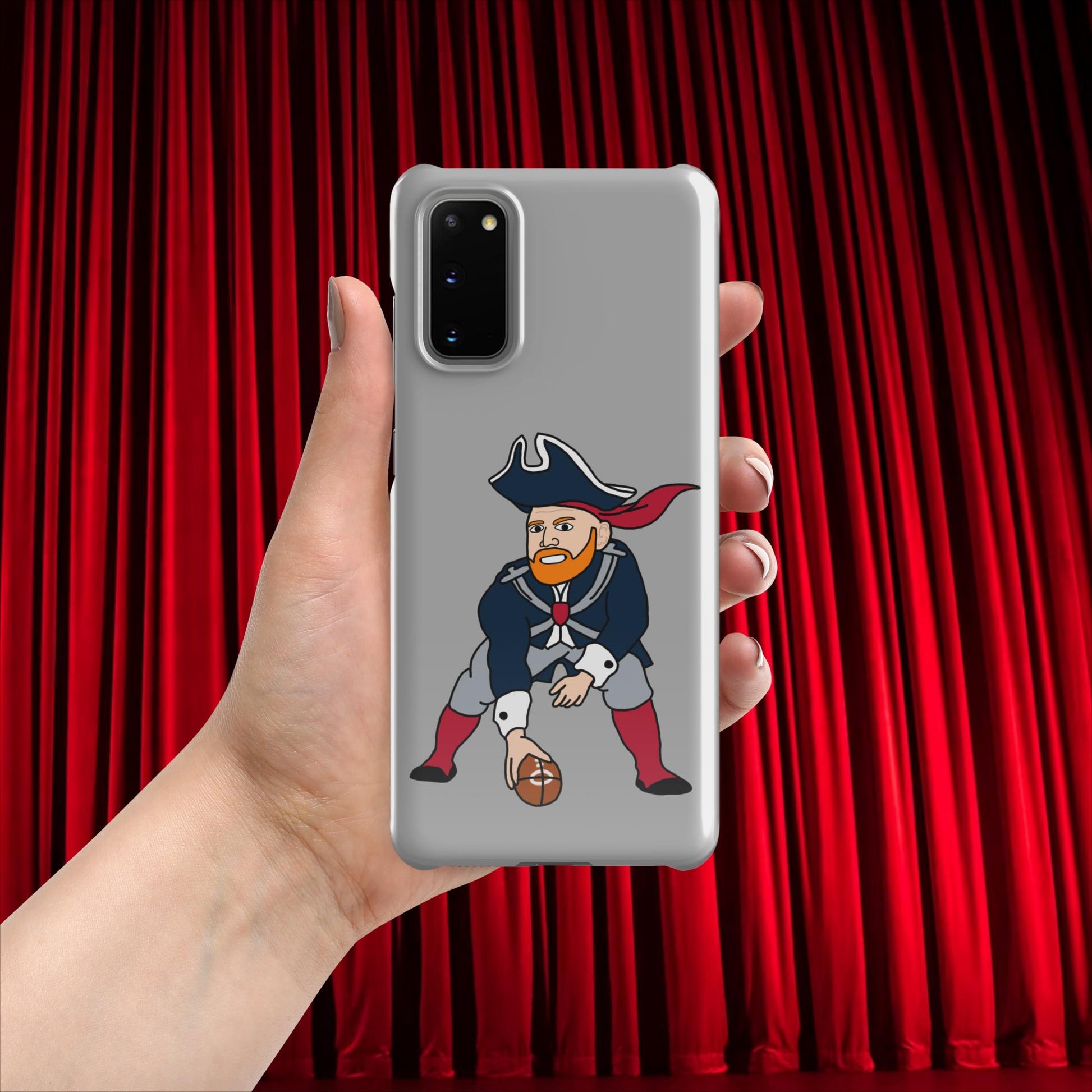 Bill Burrdy New England Patriots NFL Tom Brady Bill Burr Snap case for Samsung Glossy Samsung Galaxy S20 American Football Bill Burr Monday Morning Podcast New England Patriots NFL Podcasts Stand-up Comedy Next Cult Brand