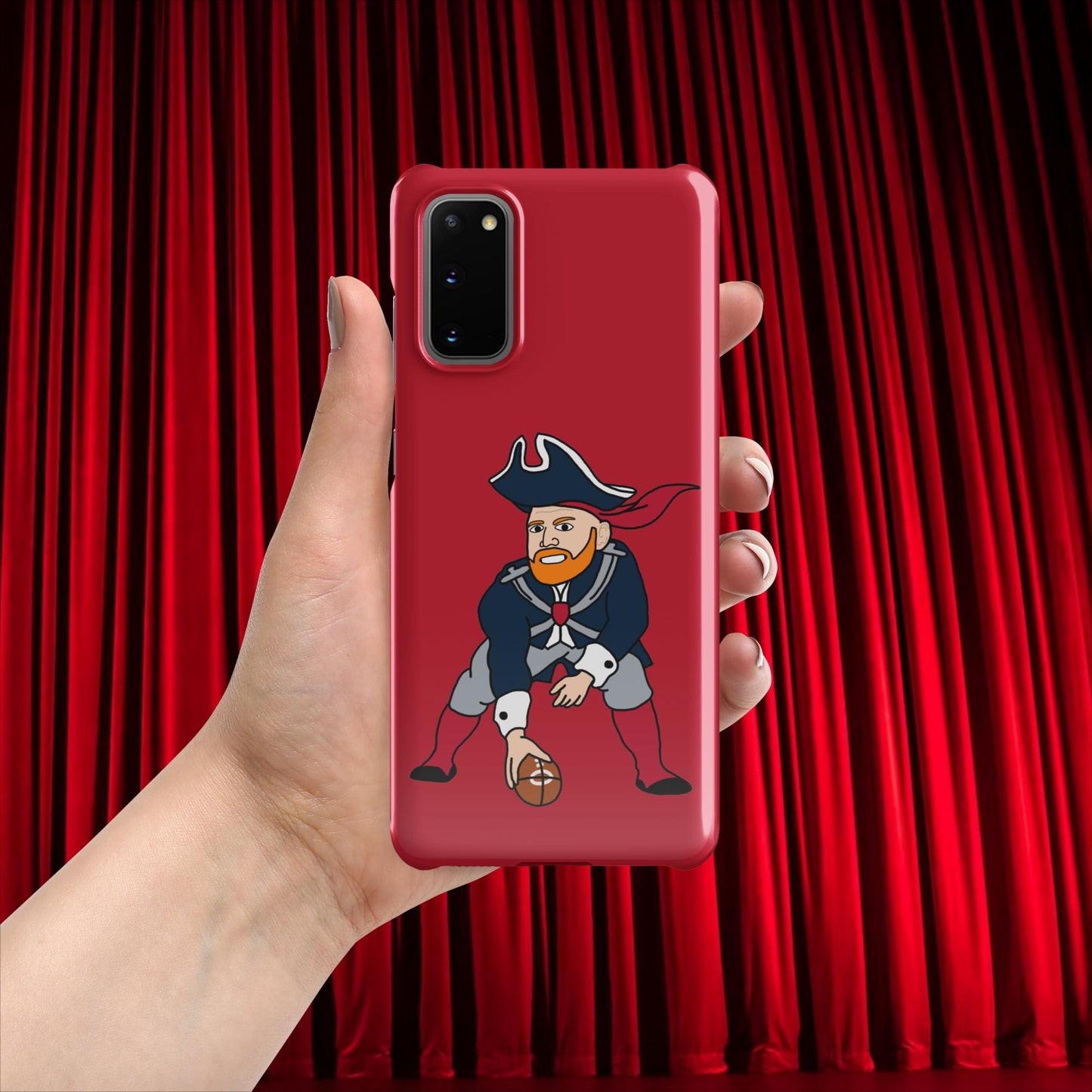 Bill Burrdy New England Patriots NFL Tom Brady Bill Burr Snap case for Samsung Glossy Samsung Galaxy S20 American Football Bill Burr Monday Morning Podcast New England Patriots NFL Podcasts Stand-up Comedy Next Cult Brand