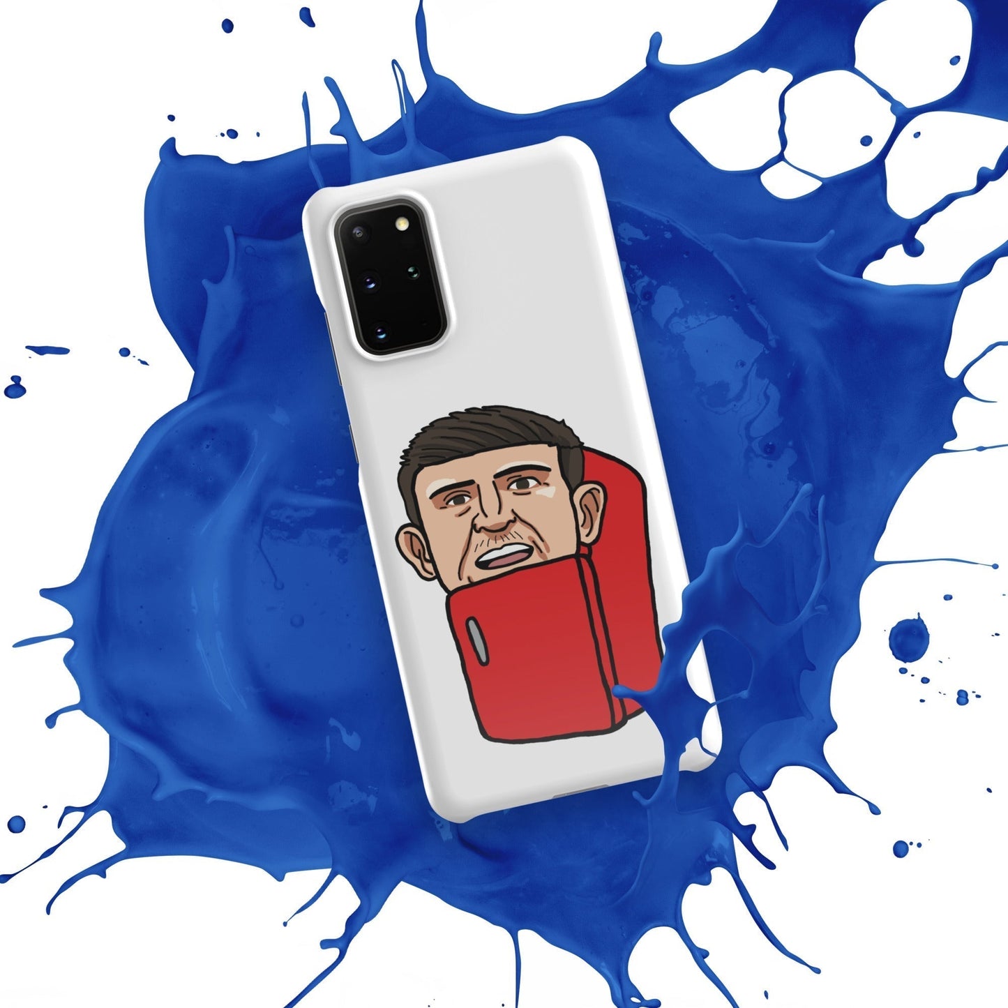 Harry ''The Fridge'' Maguire Snap Case for Samsung® Glossy Samsung Galaxy S20 Plus Mobile Phone Cases Football Harry Maguire Manchester United The Fridge Next Cult Brand