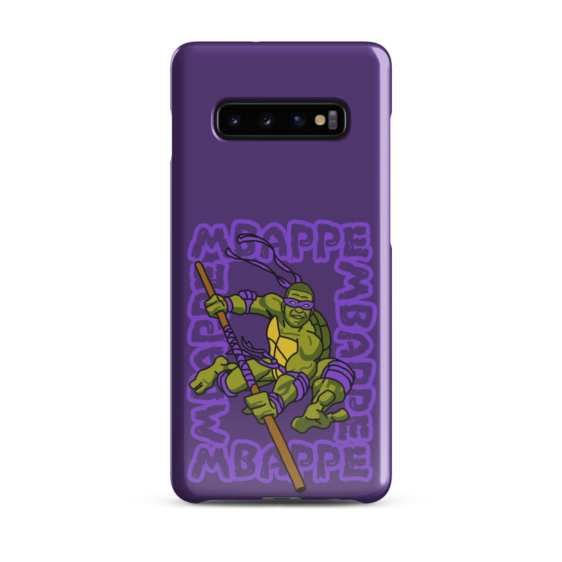 Kylian Mbappe Purple Ninja Turtle Donatello Snap case for Samsung® Next Cult Brand Donatello, Football, Kylian Mbappe, Ninja Turtles, PSG