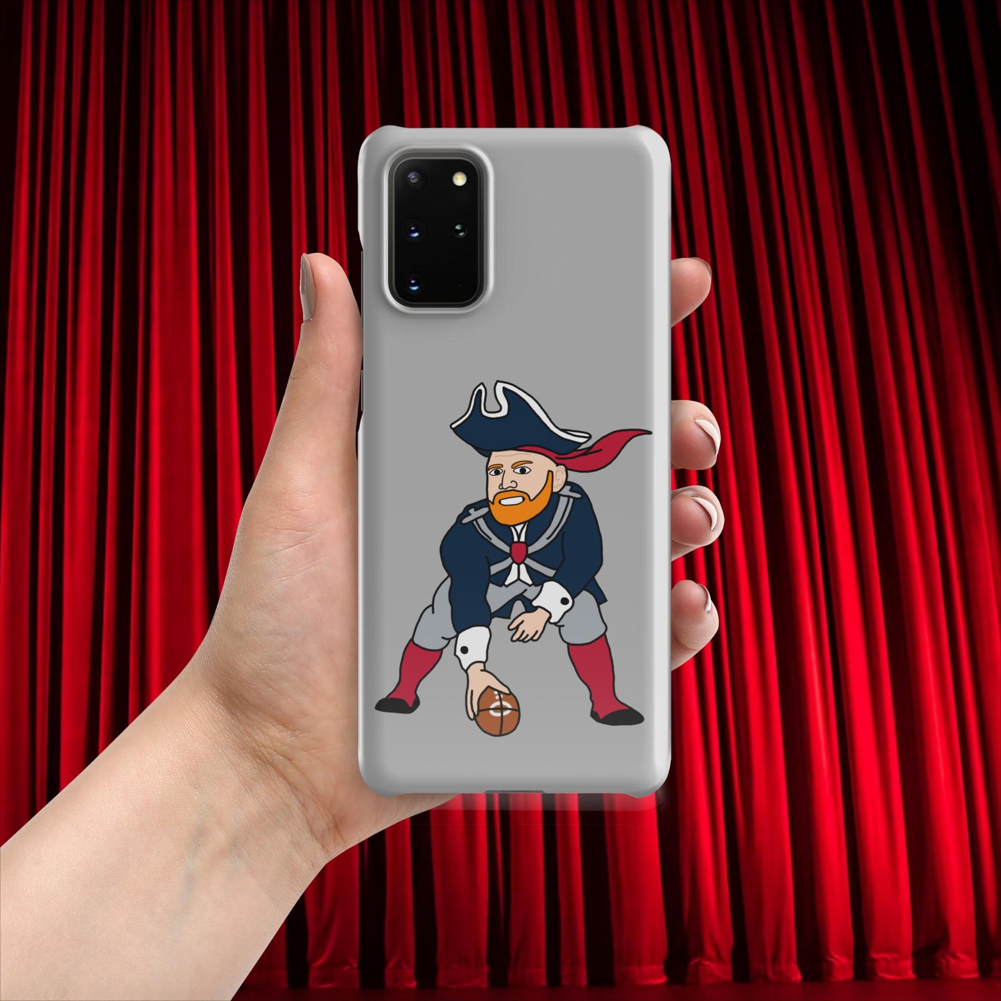 Bill Burrdy New England Patriots NFL Tom Brady Bill Burr Snap case for Samsung Next Cult Brand American Football, Bill Burr, Monday Morning Podcast, New England Patriots, NFL, Podcasts, Stand-up Comedy