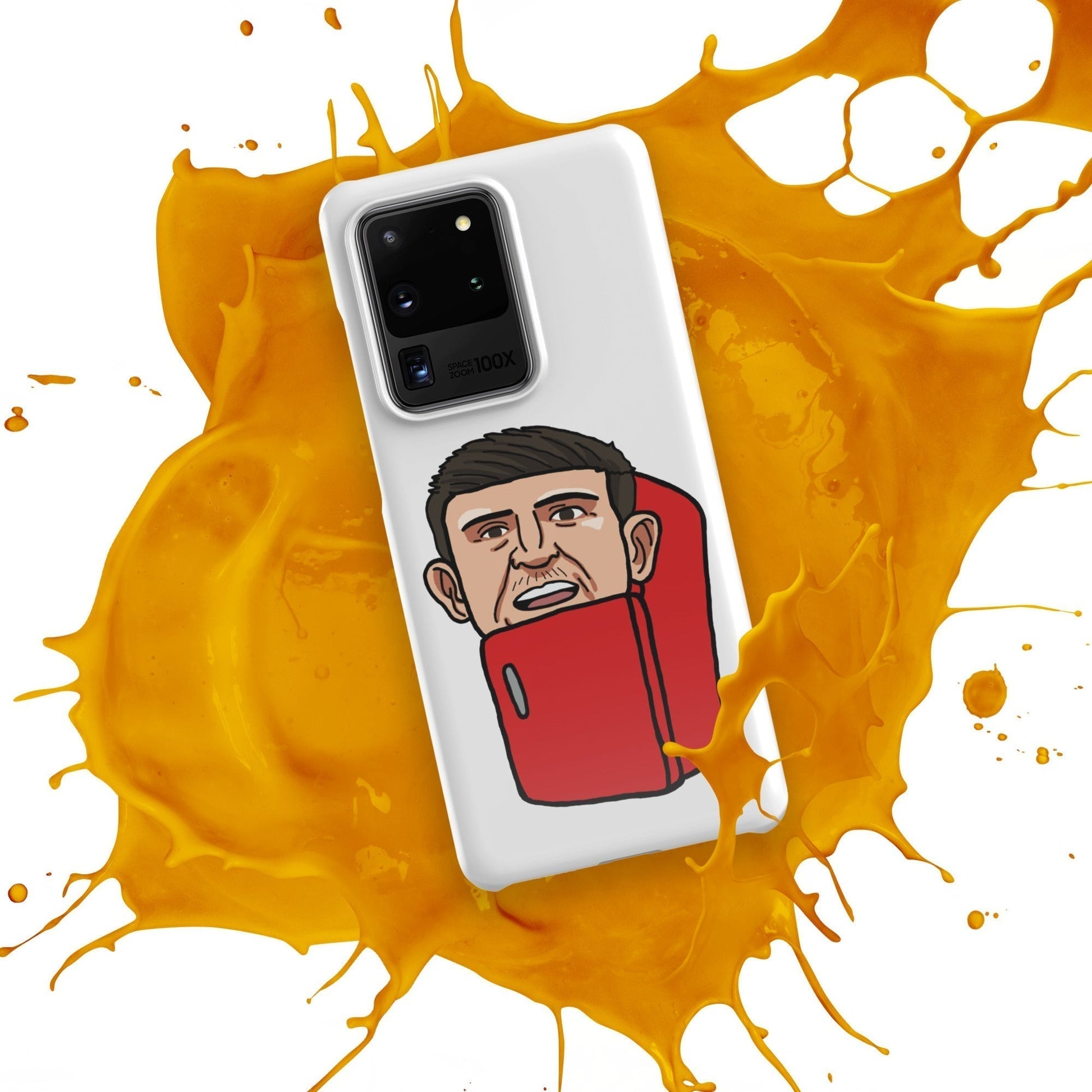 Harry ''The Fridge'' Maguire Snap Case for Samsung® Mobile Phone Cases Football Harry Maguire Manchester United The Fridge Next Cult Brand