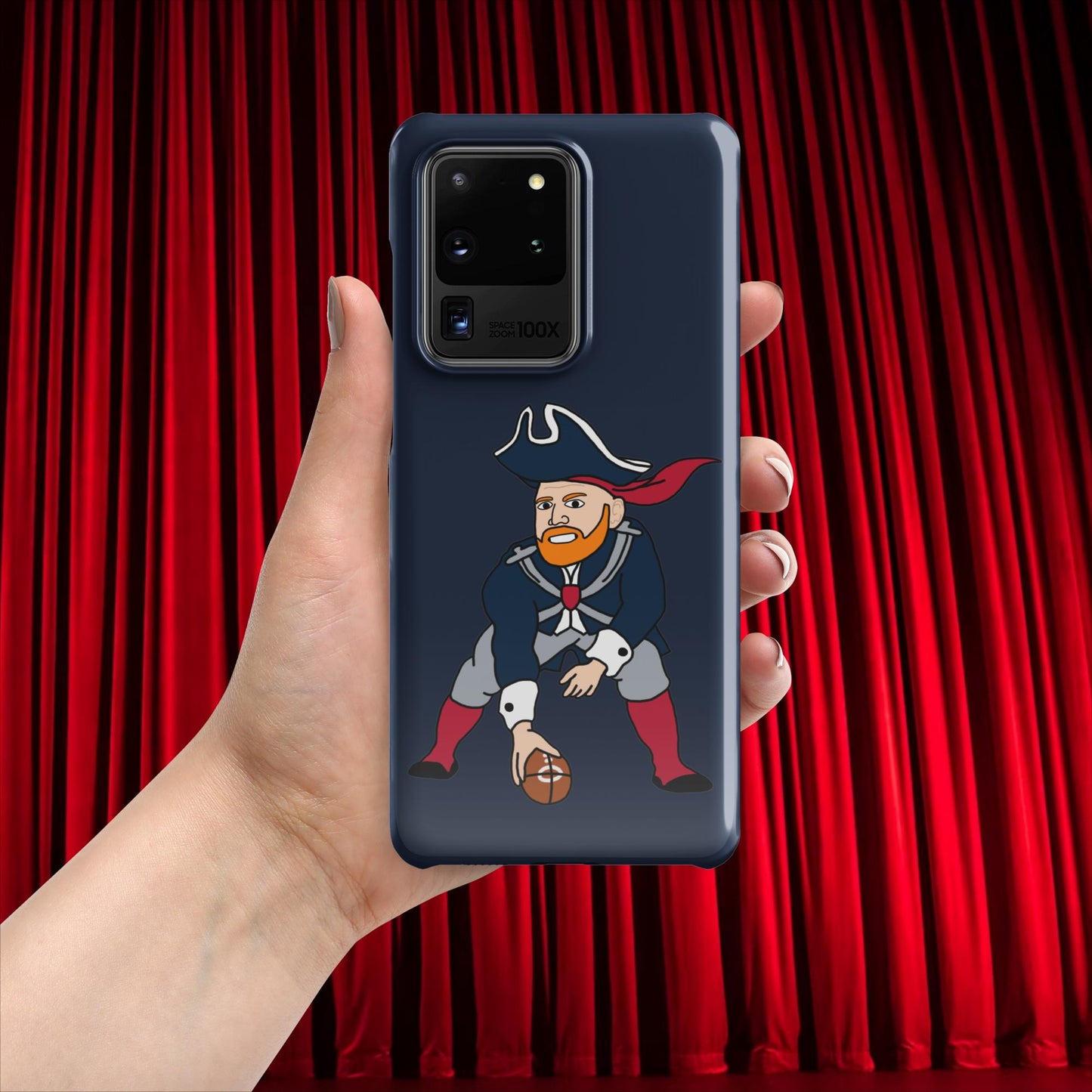 Bill Burrdy New England Patriots NFL Tom Brady Bill Burr Snap case for Samsung Glossy Samsung Galaxy S20 Ultra American Football Bill Burr Monday Morning Podcast New England Patriots NFL Podcasts Stand-up Comedy Next Cult Brand