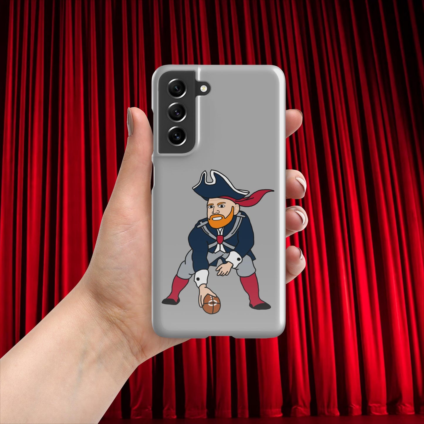 Bill Burrdy New England Patriots NFL Tom Brady Bill Burr Snap case for Samsung Next Cult Brand American Football, Bill Burr, Monday Morning Podcast, New England Patriots, NFL, Podcasts, Stand-up Comedy