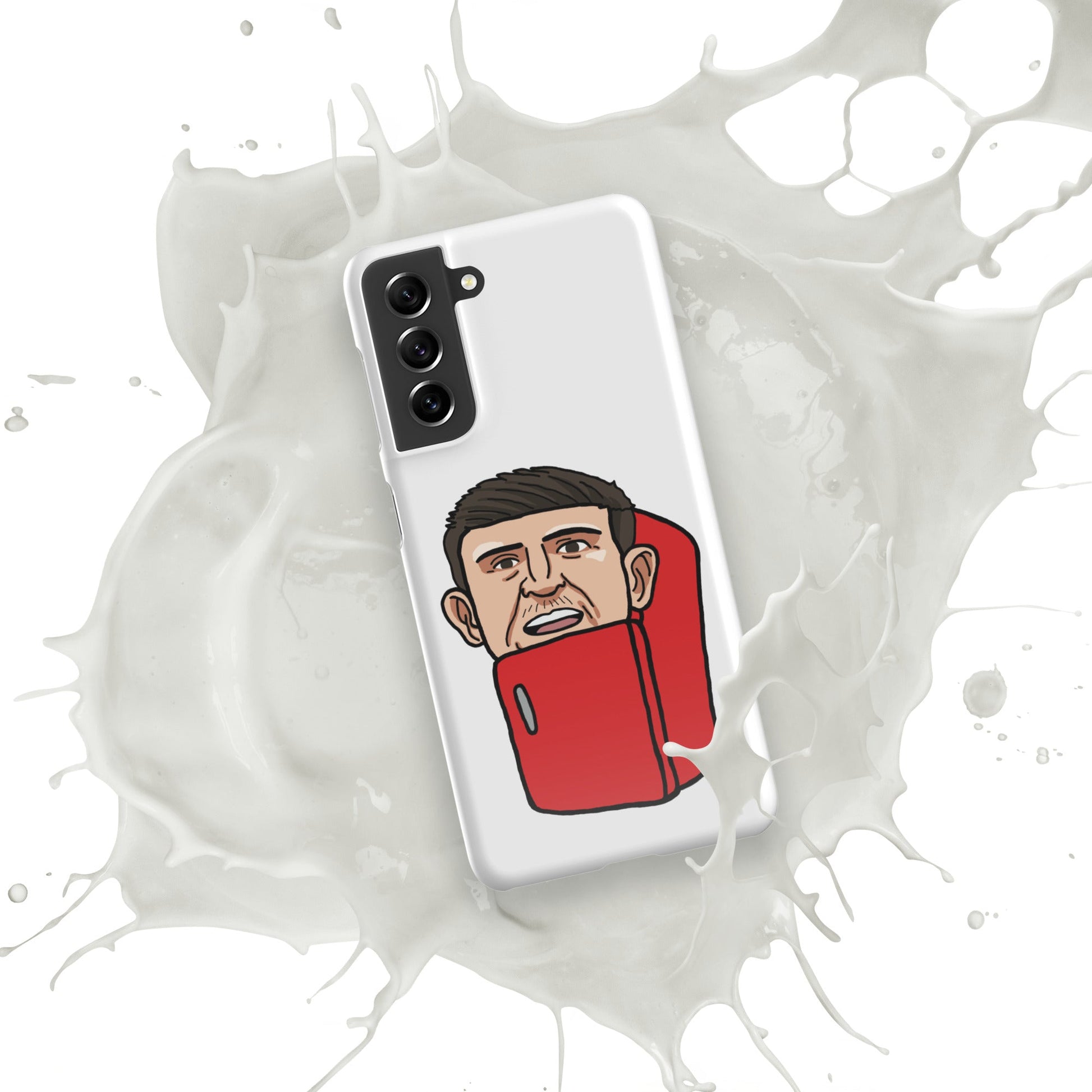 Harry ''The Fridge'' Maguire Snap Case for Samsung® Mobile Phone Cases Football Harry Maguire Manchester United The Fridge Next Cult Brand